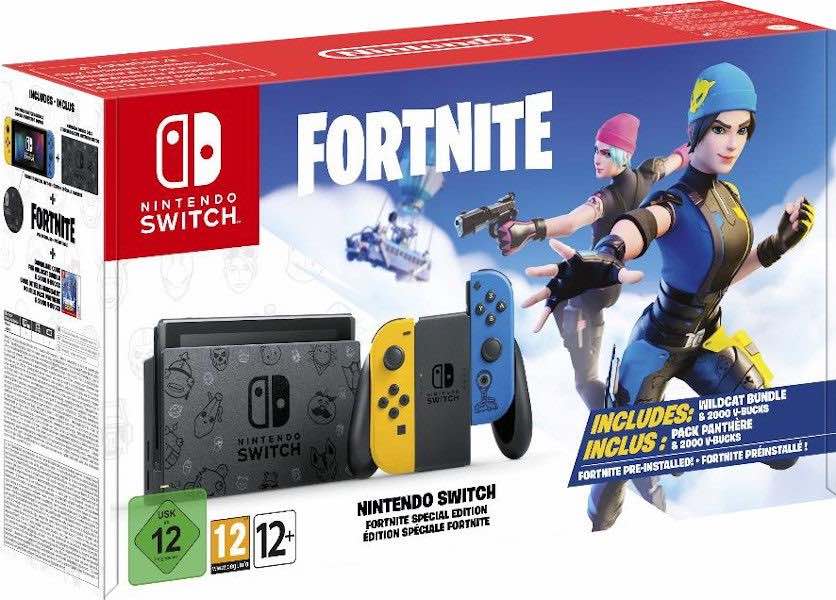 Consola Nintendo Switch Fortnite Ed Limitada
