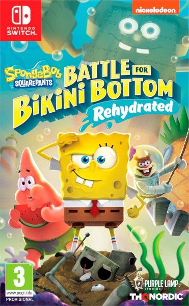Bob Esponja Battle For Bikini Bottom Rehydrated