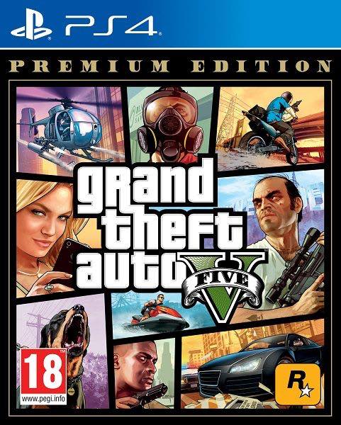 Grand Theft Auto (GTA) V Premium Edition - Sony Playstation 4