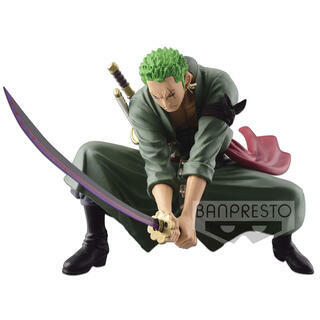 16658 - One Piece - Sculture Big Zoukeio 4 - Zoro - Banpresto Statua 13CM-image
