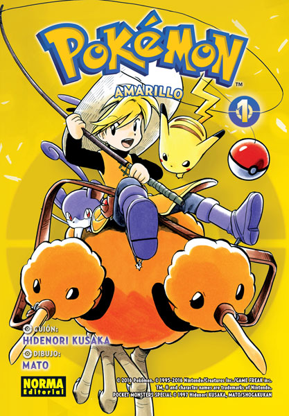 Manga Pokemon 3 Amarillo 1
