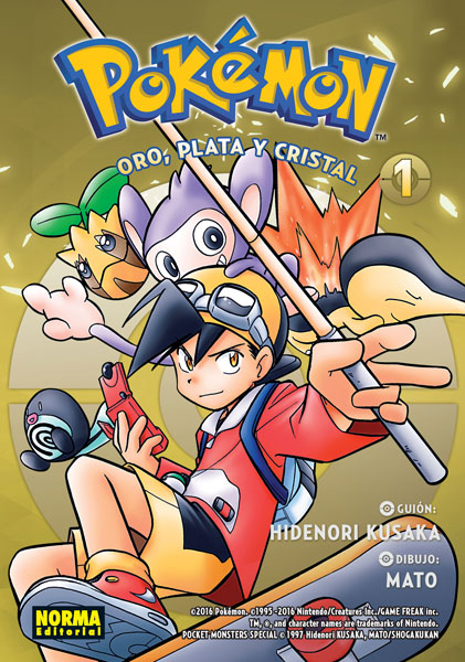 Manga Pokemon 5 Oro, Plata y Cristal 1