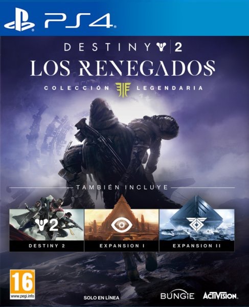 Carátula de Destiny 2 Los Renegados Colección Legendaria para PS4 (edición PAL España)