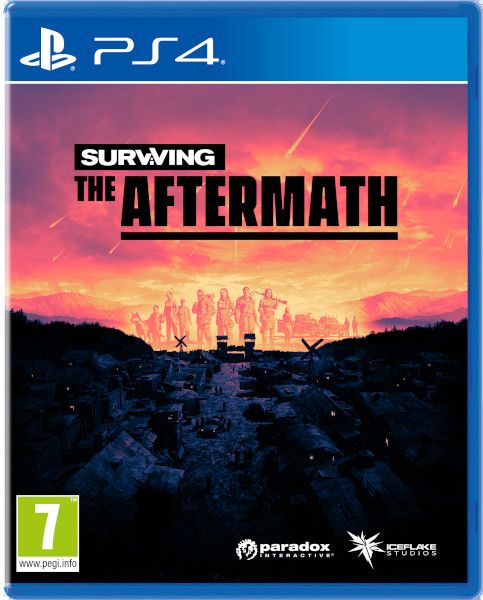 Carátula de Surviving The Aftermath para PS4 (edición PAL España)