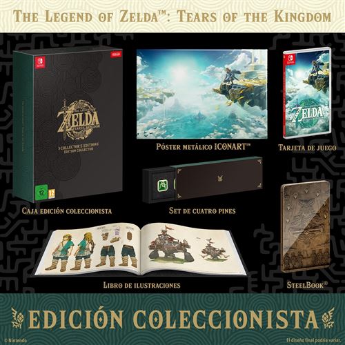 The Legend of Zelda Tears of the Kingdom Edicion Coleccionista (Importacion UK)