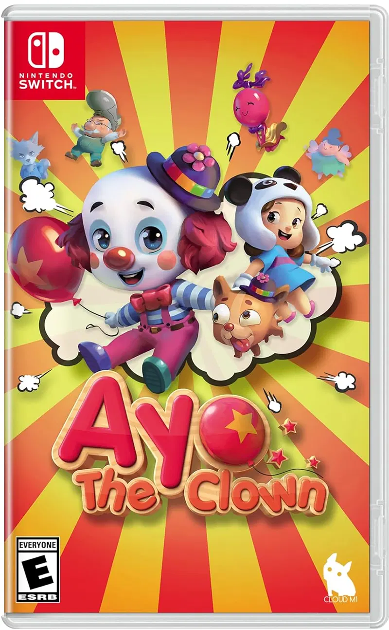 Carátula de Ayo The Clown Limited Run (Import) para Switch (edición PAL España)