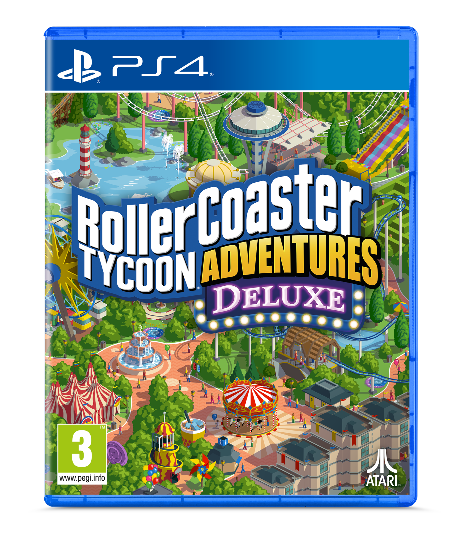 RollerCoaster Tycoon Adventures Deluxe Sony Playstation 4