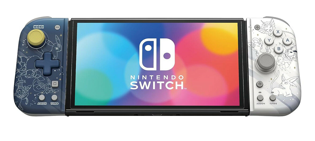 Carátula de Hori Split Pad Compact Eevee para Switch (edición PAL España)