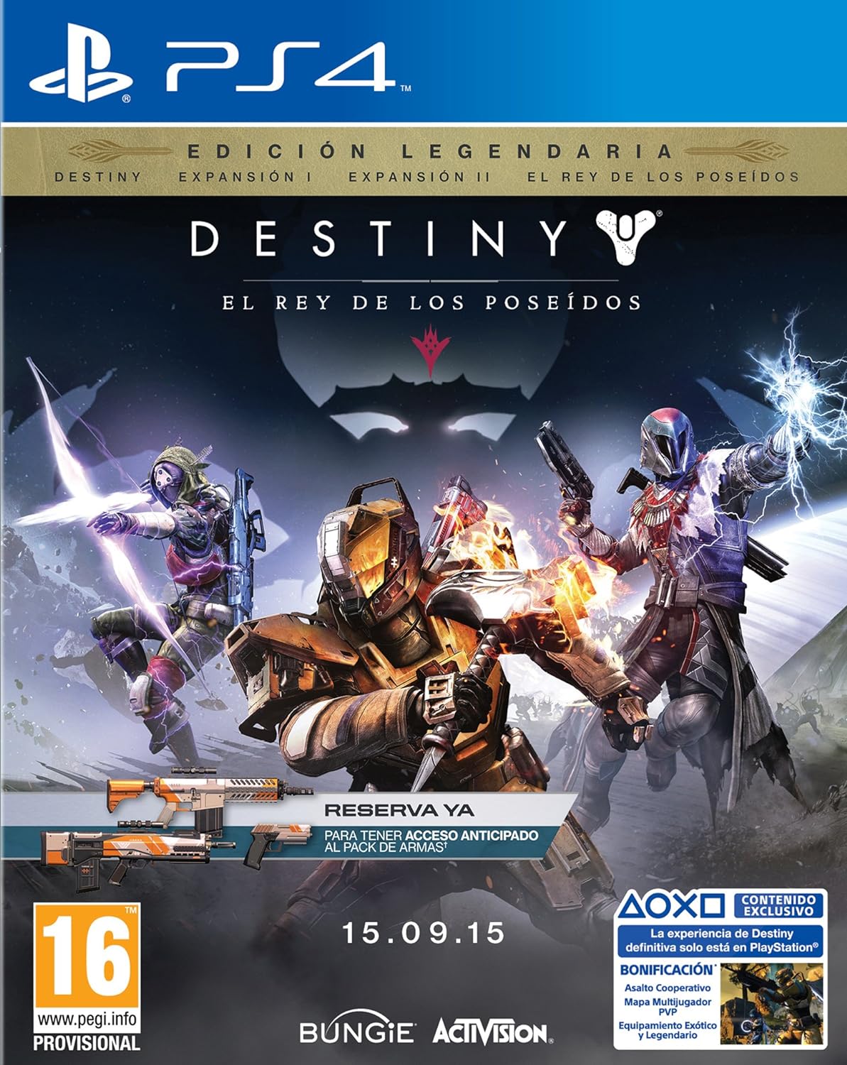 Destiny el Rey de los Poseídos Edicion Reserva