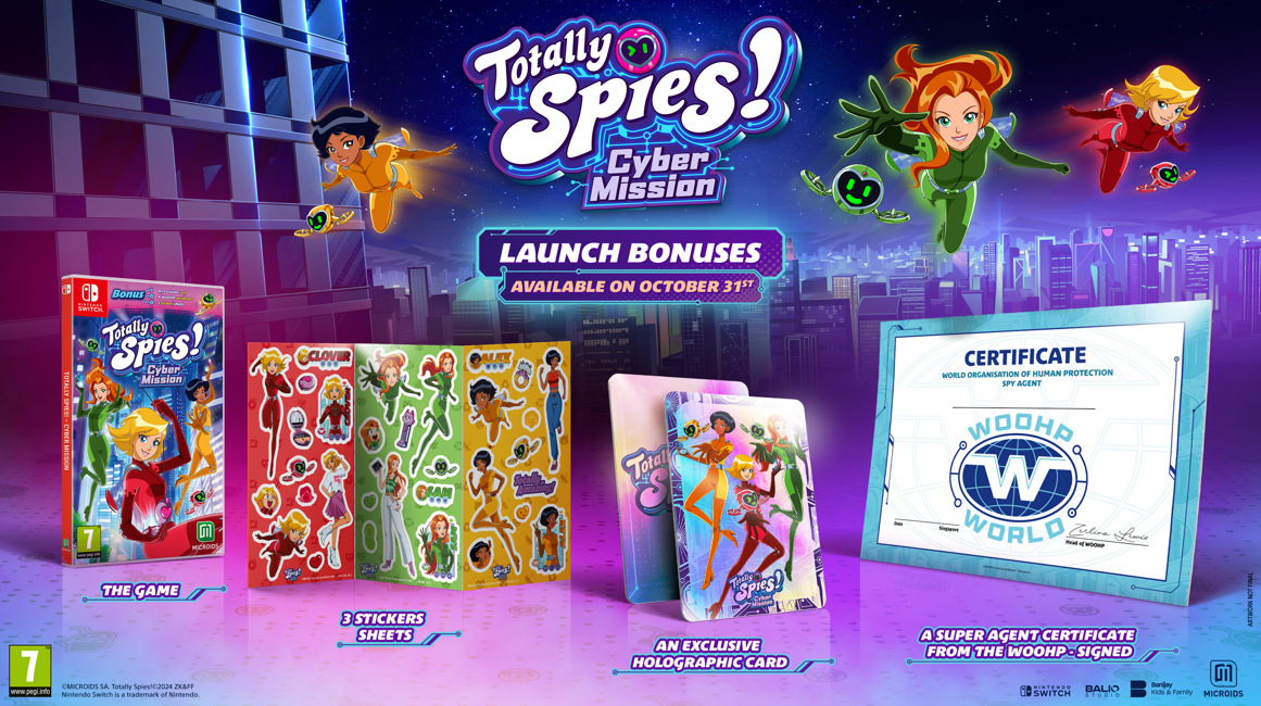 Totally Spies Cyber Mission Nintendo Switch