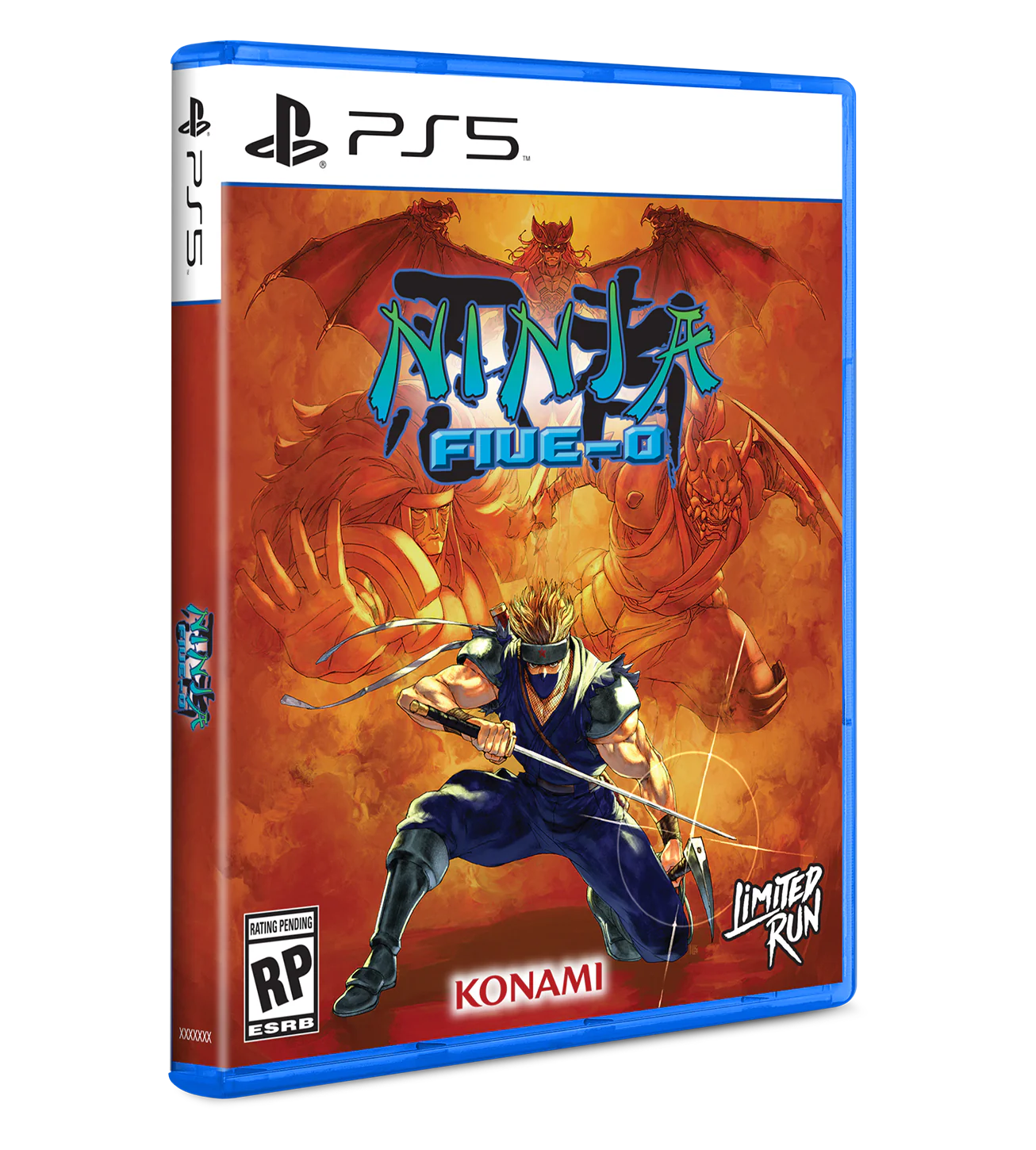 Carátula de Ninja Five-O Limited Run (Import) para PS5 (edición PAL España)