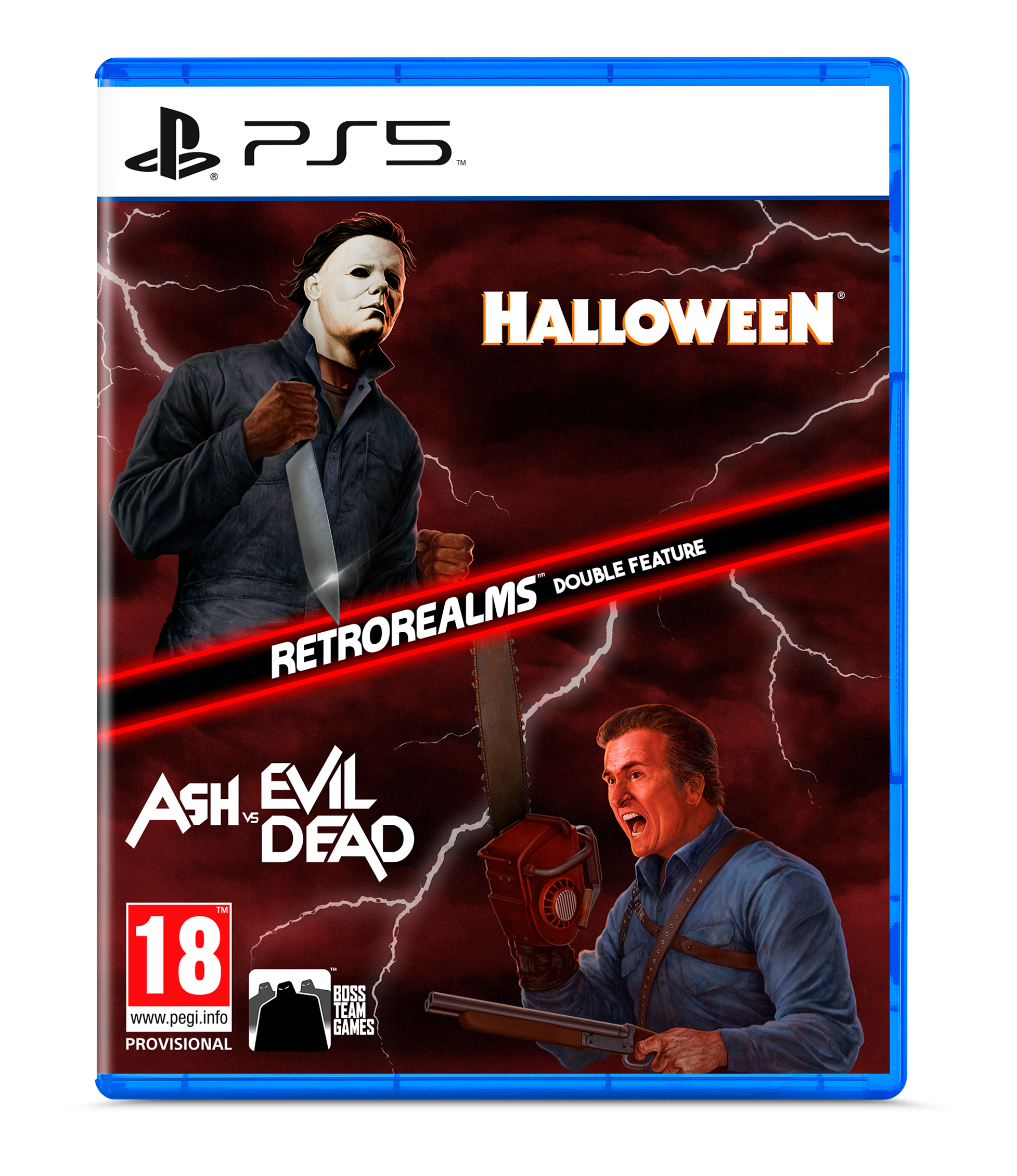 Halloween and Ash vs Evil Dead RetroRealms Double Feature Playstation 5