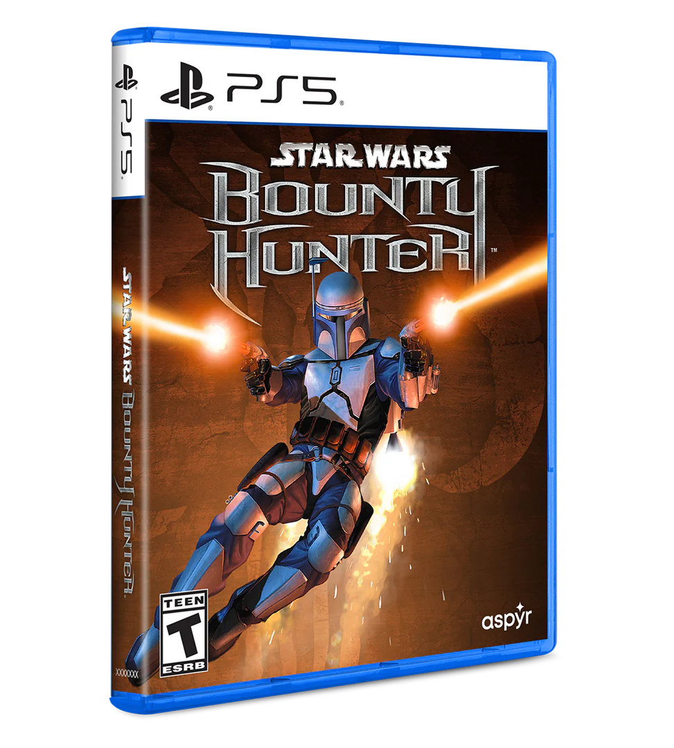 Carátula de Star Wars Bounty Hunter Limited Run (Import) para PS5 (edición PAL España)