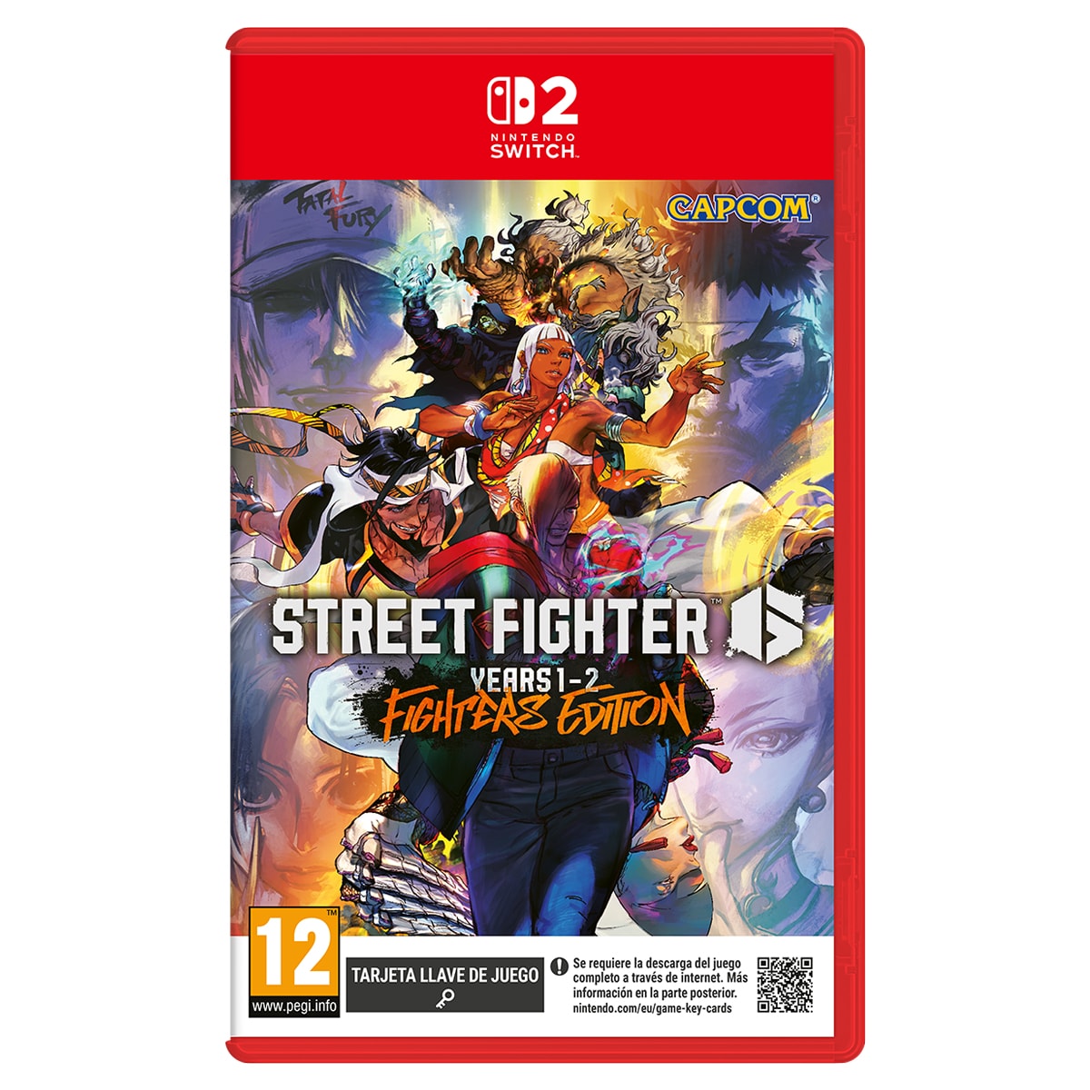 Street Fighter 6 Year 1-2 Fighters Edition Nintendo Switch 2