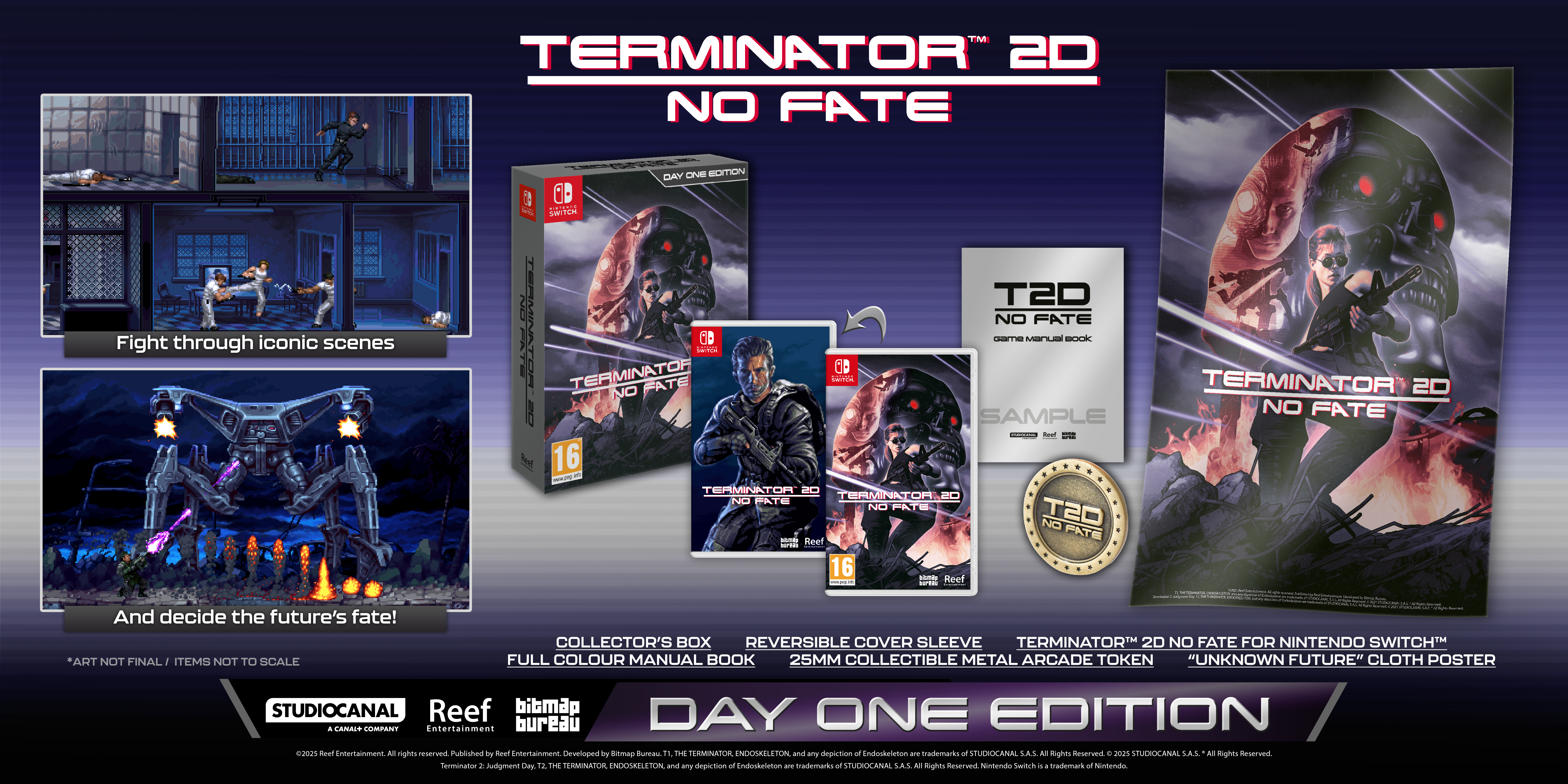 Terminator 2D NO FATE Day One Edition Nintendo Switch