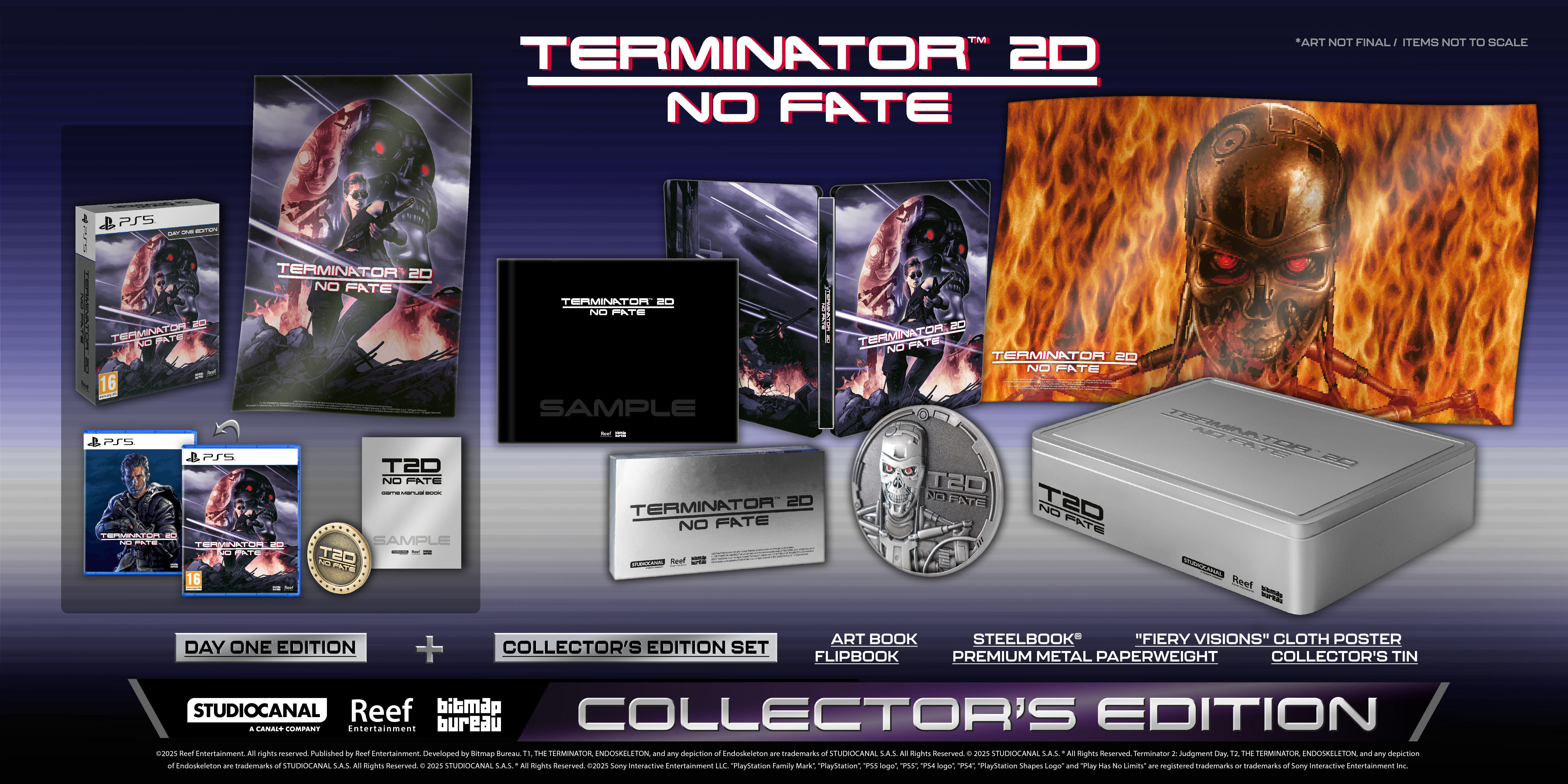 Terminator 2D NO FATE Collectors Edition Playstation 5