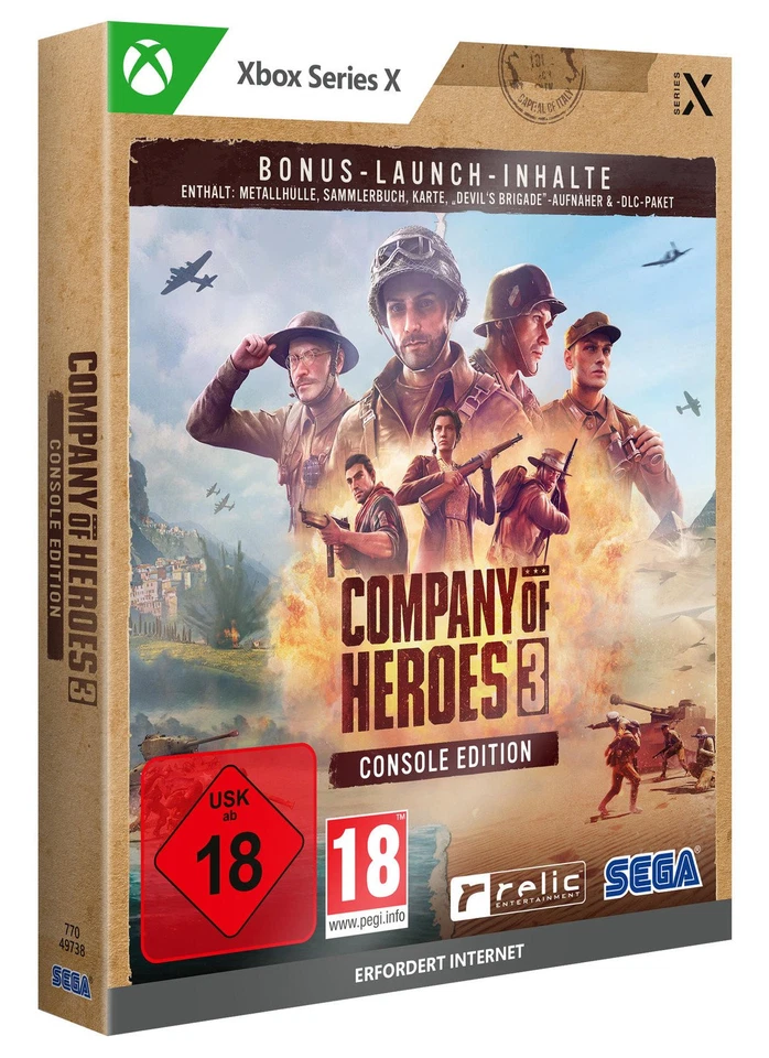 Company of Heroes 3 Launch Edition (Importacion Alemana)