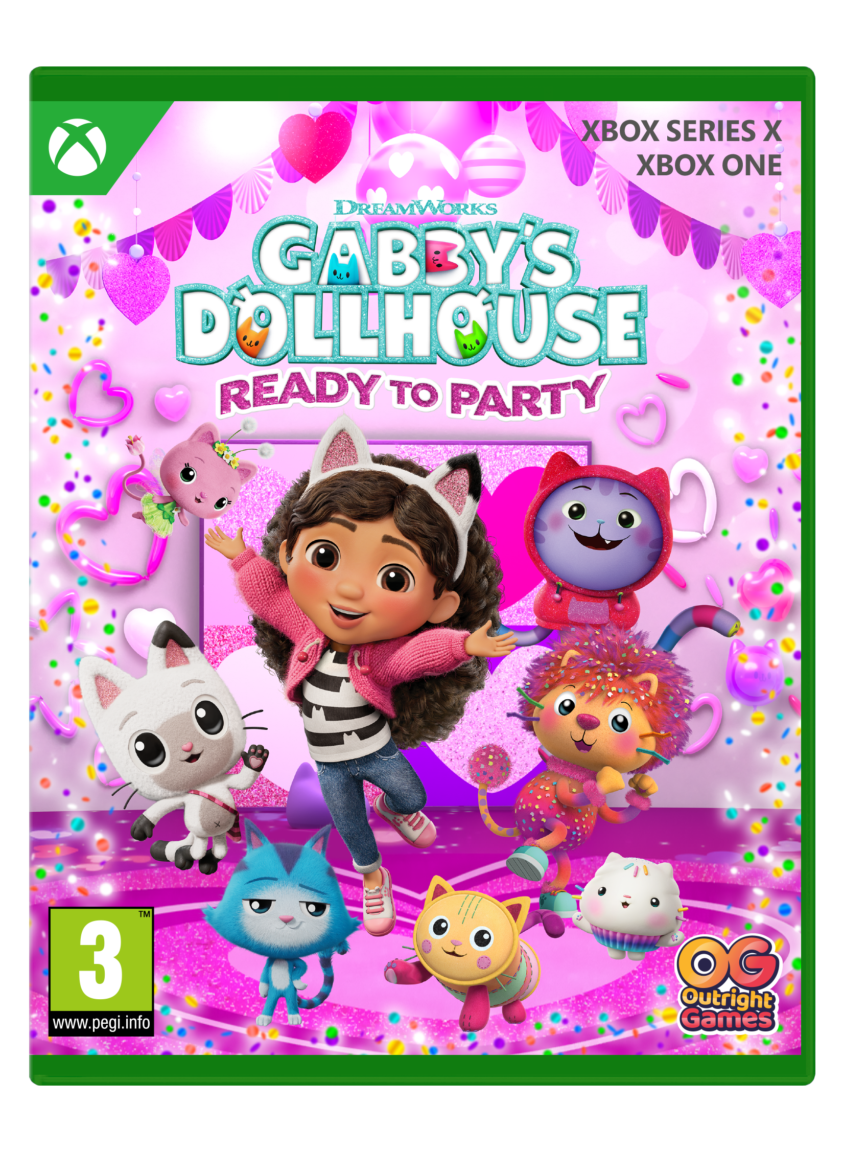 DreamWorks La casa de muñecas de Gabby Listos para la fiesta Microsoft Xbox One