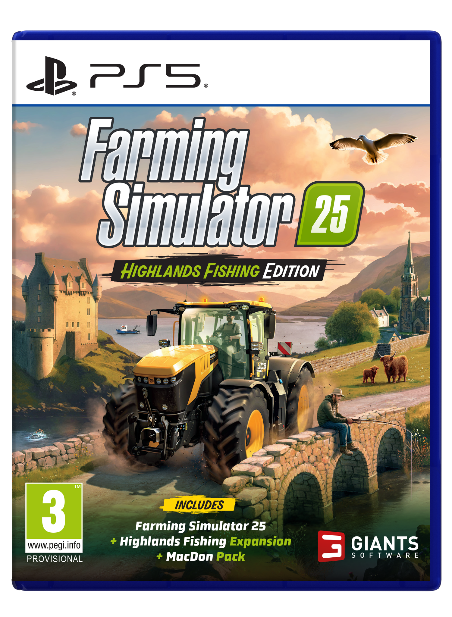 Farming Simulator 25 Highlands Fishing Edition Playstation 5