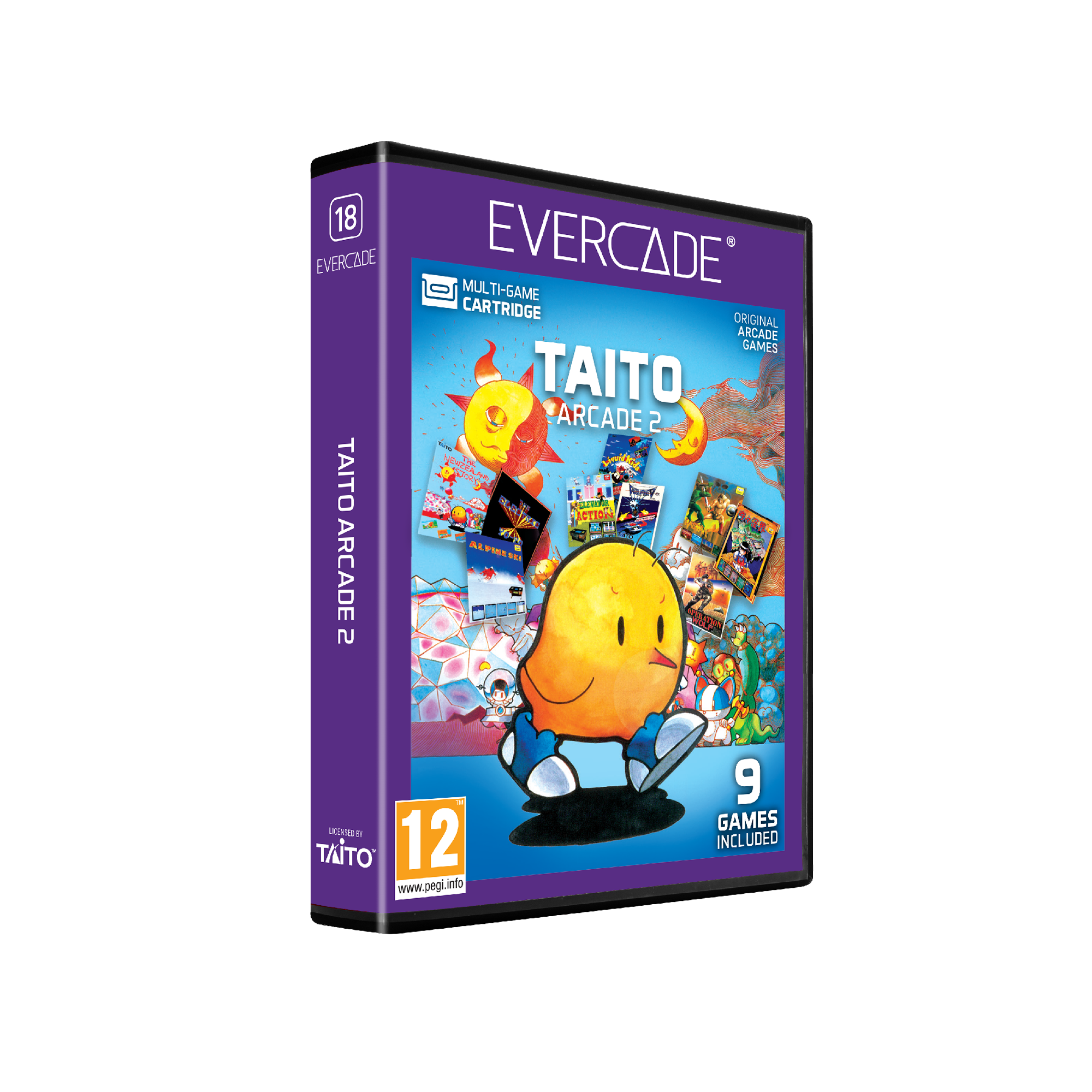 Cartucho Evercade Taito Arcade 2