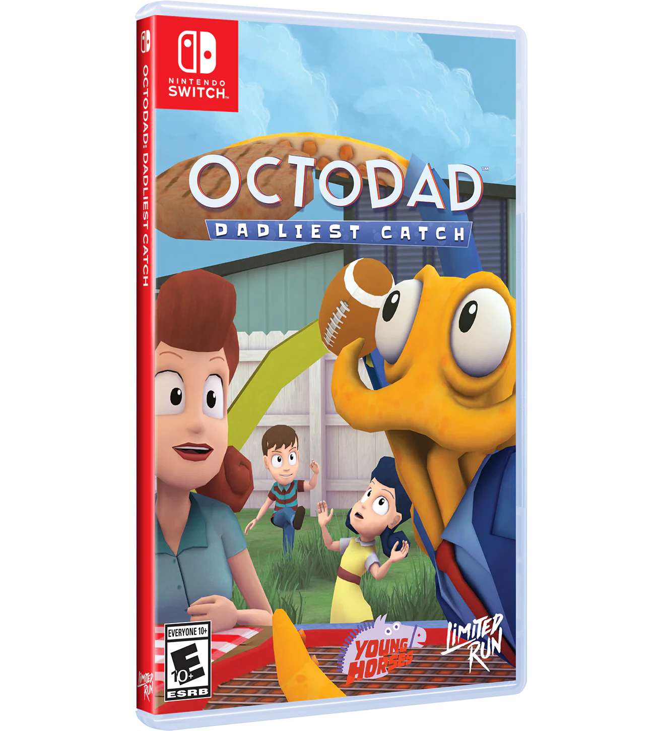 Carátula de Octodad Limited Run (Import) para Switch (edición PAL España)