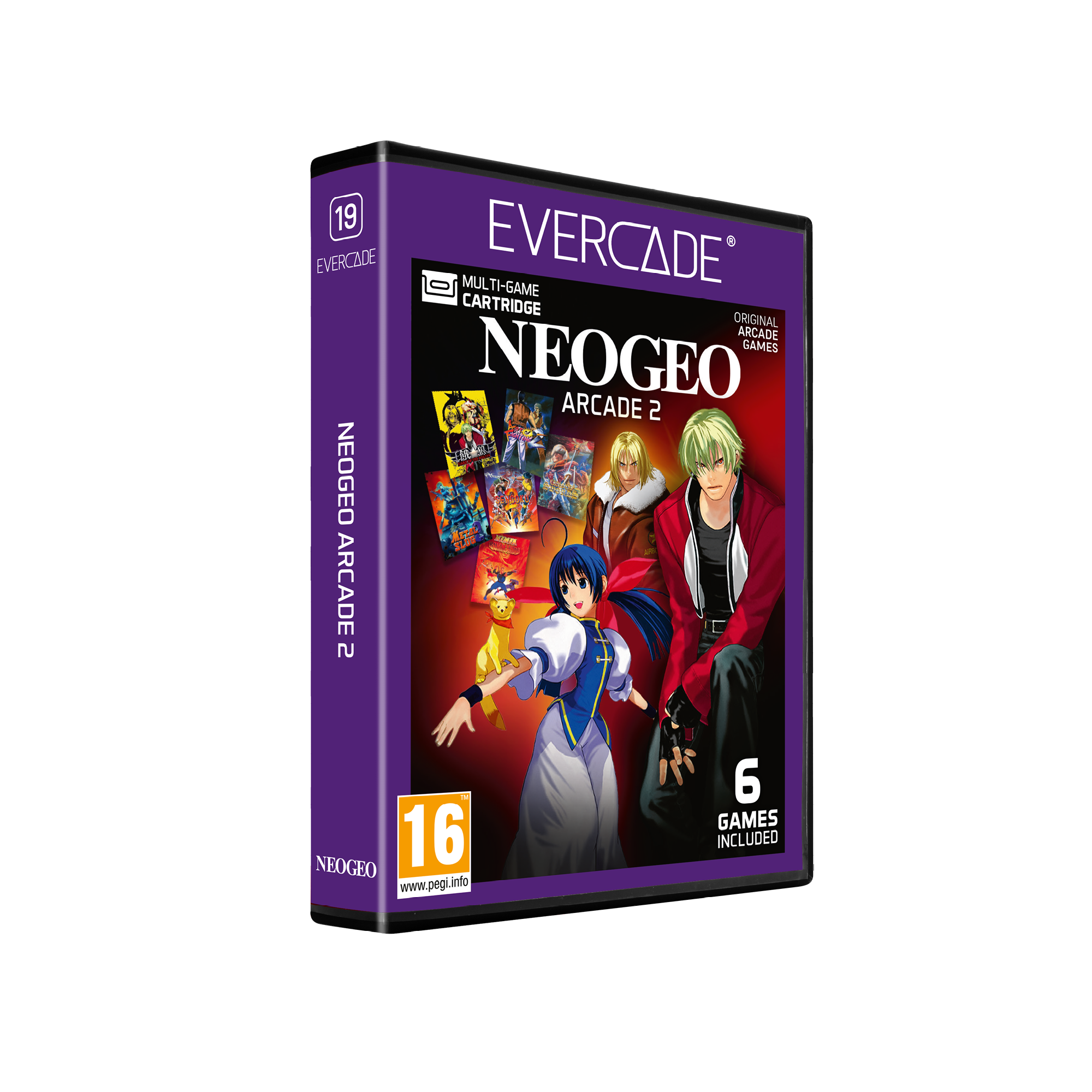 Cartucho Evercade NEOGEO Arcade 2