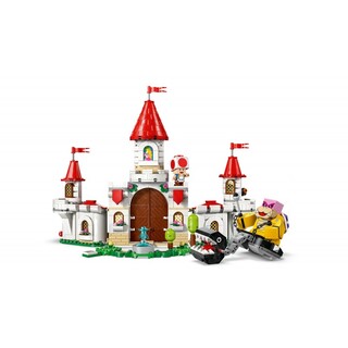 Lego Super Mario Battaglia Con Roy Al Castello Di Peach Giocattolo Con Personaggi Nintendo, Torre E Catapulta, Giochi D'avventura Per Bambini E Bambine Da 7 Anni, Idea Regalo Di Compleanno 71435-image