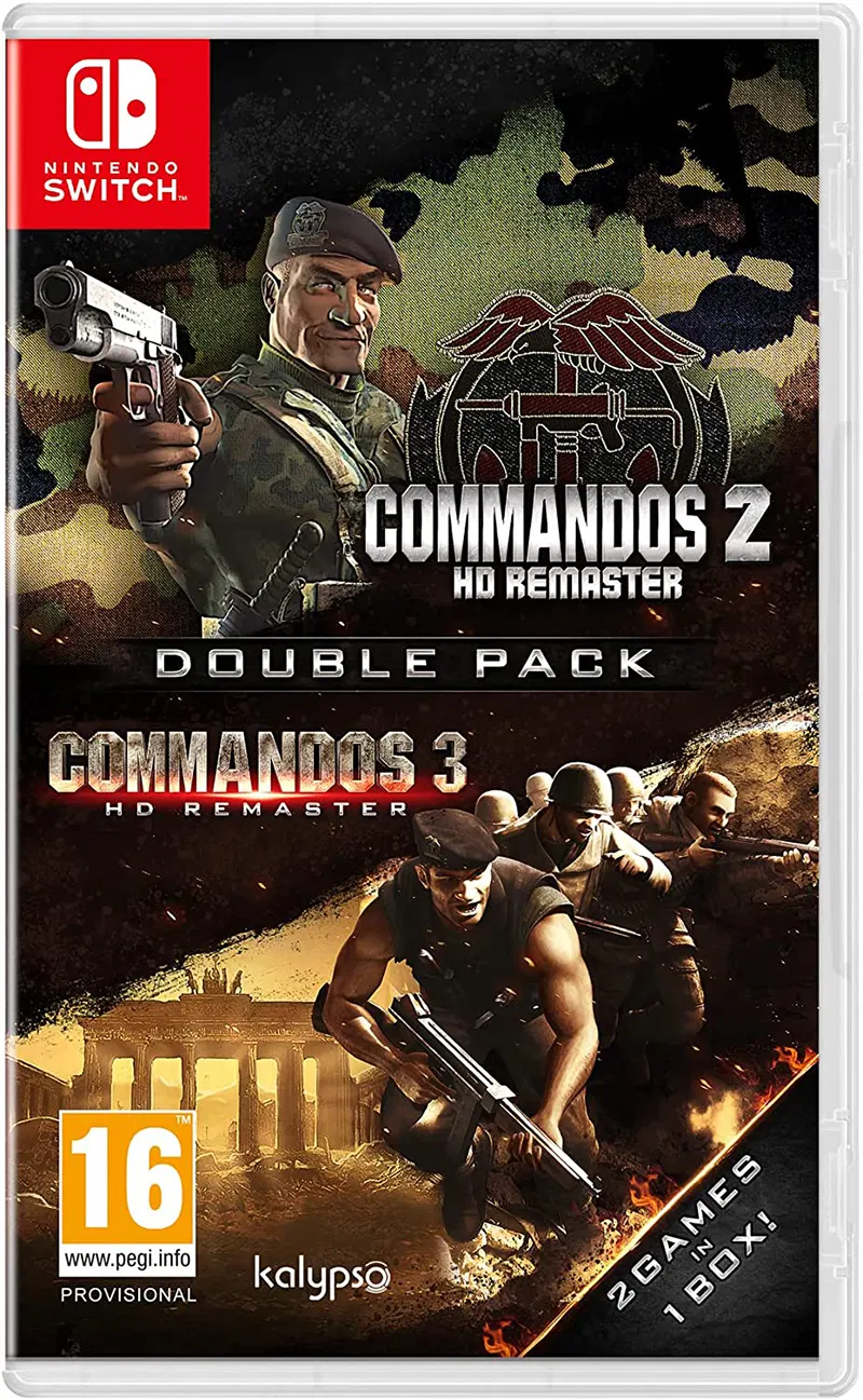 Commandos 2 and 3 HD Remaster Double Pack (Importacion UK)