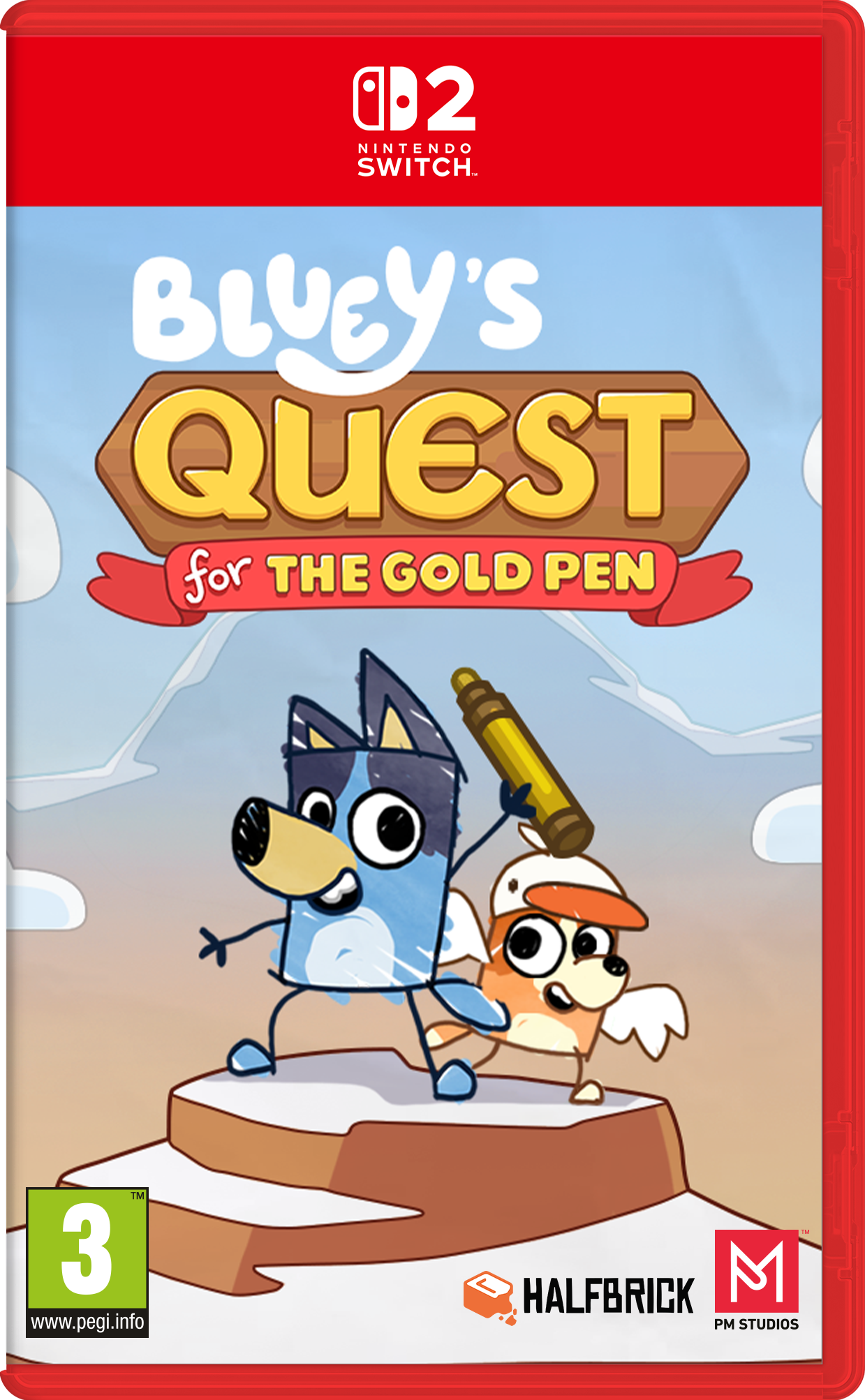 Blueys Quest for the Gold Pen Nintendo Switch 2
