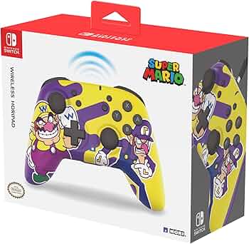 Horipad Wario y Waluigi Super Mario