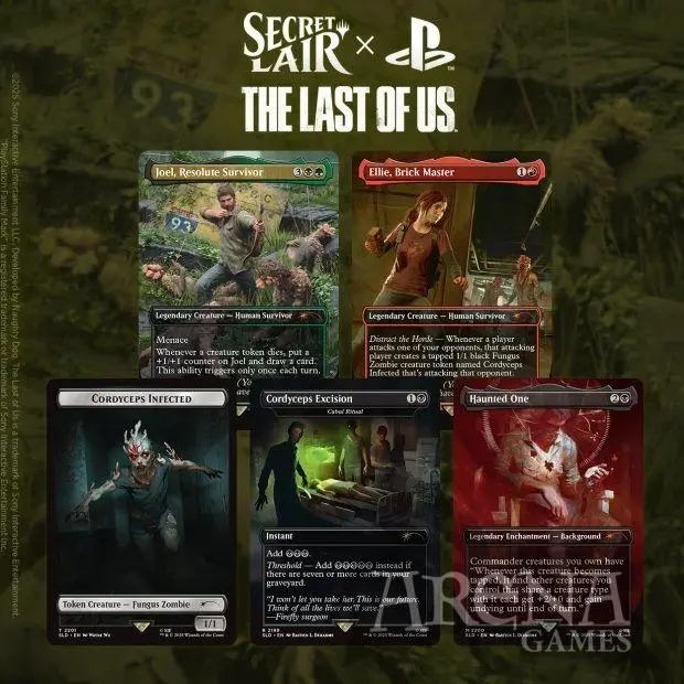 Cartas Magic TCG Secret Lair x The Last Of Us Parte 1 (Importacion UK)