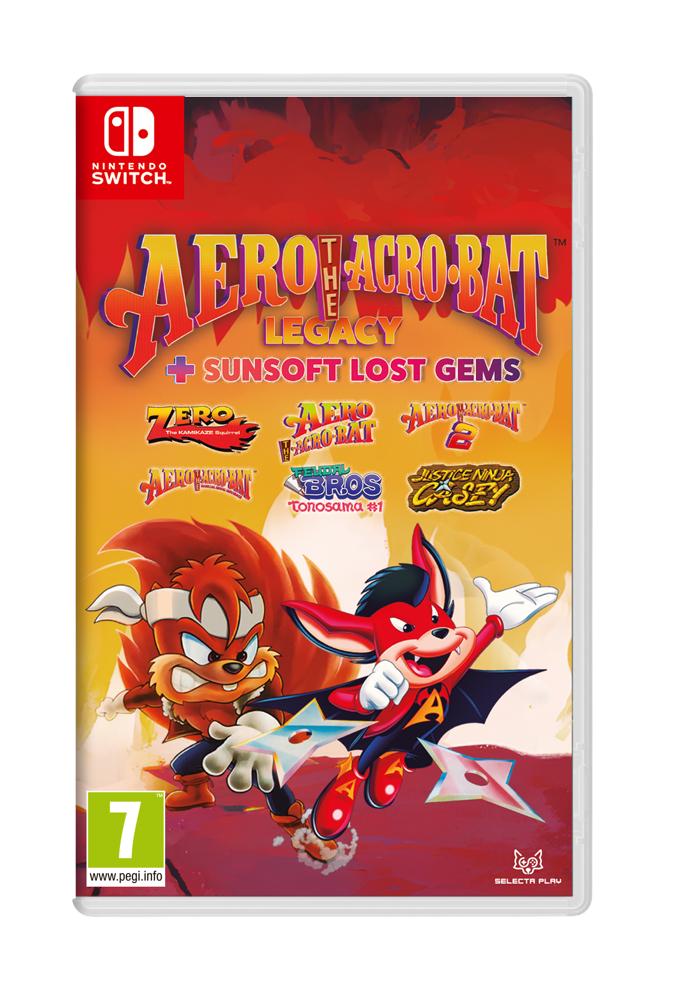 Aero The Acro Bat Day One Edition Nintendo Switch