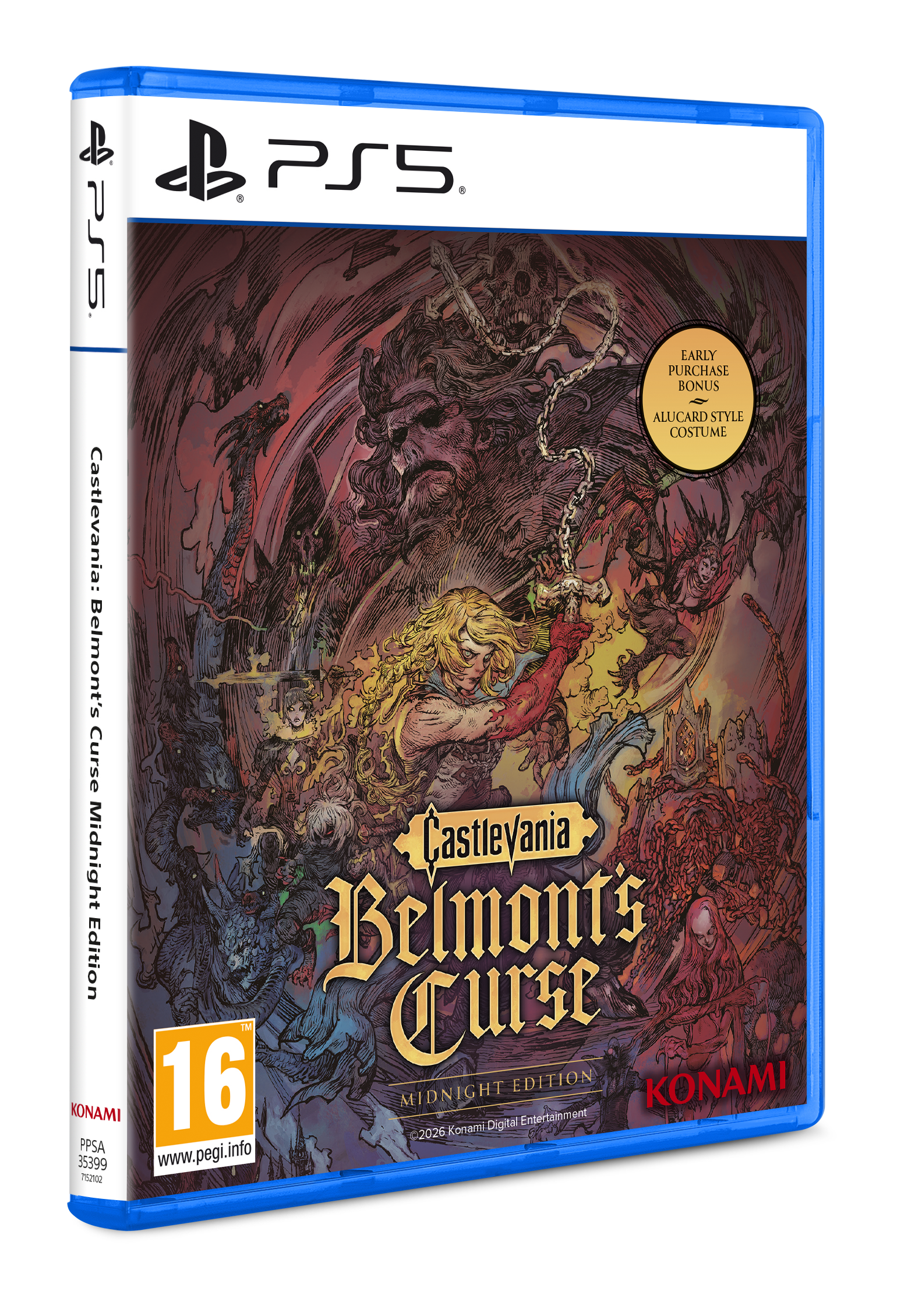 Castlevania Belmonts Curse Midnight Edition