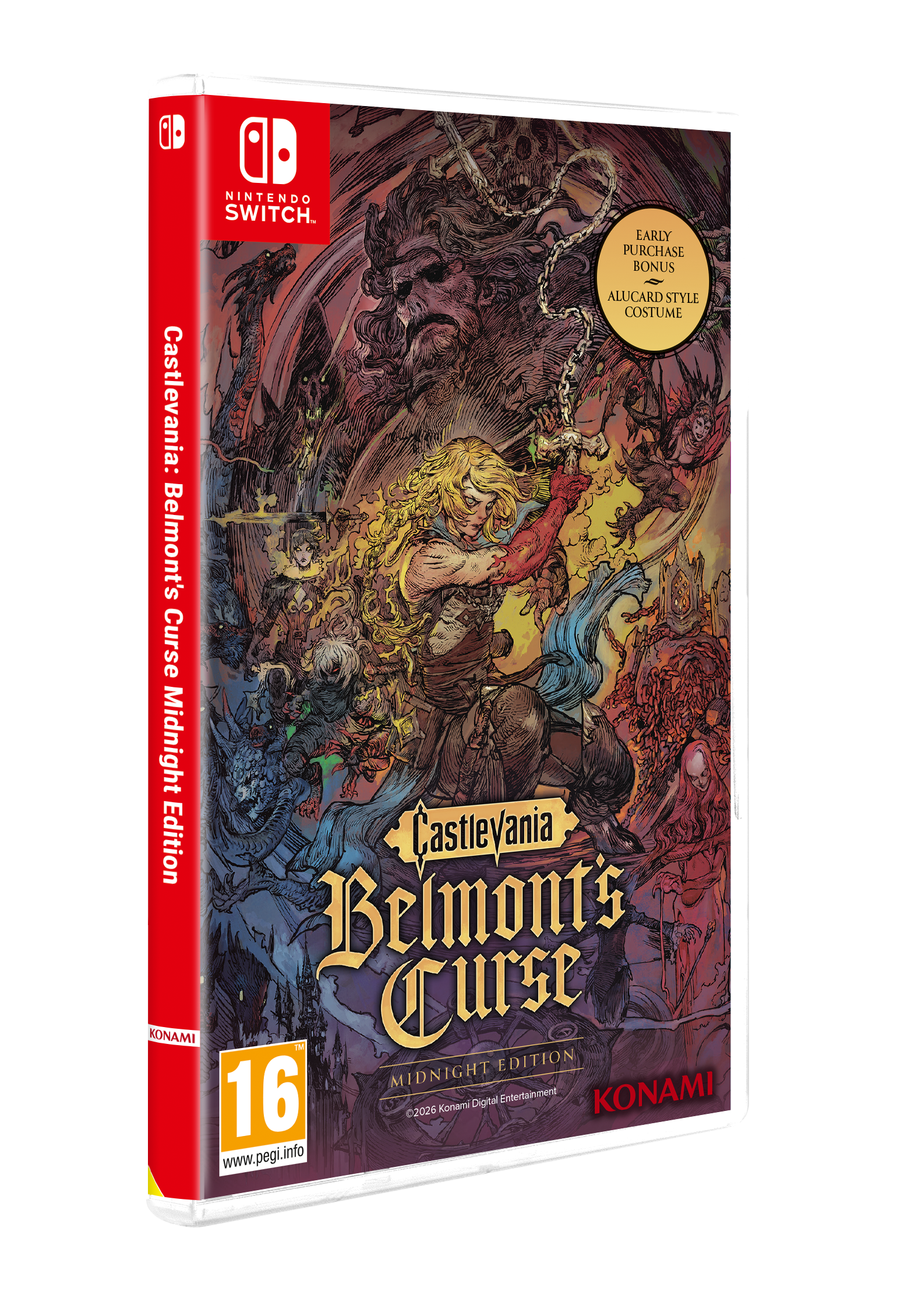 Castlevania Belmonts Curse Midnight Edition