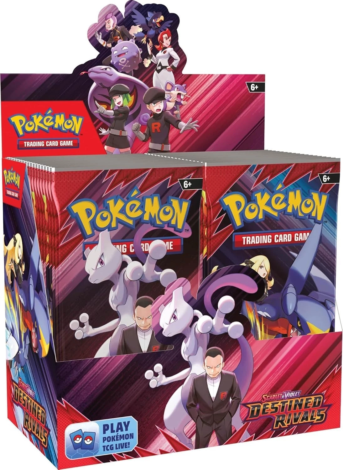 Pokemon TCG Escarlata y Purpura Destined Rivals 36 Sobres (Importacion LATAM)