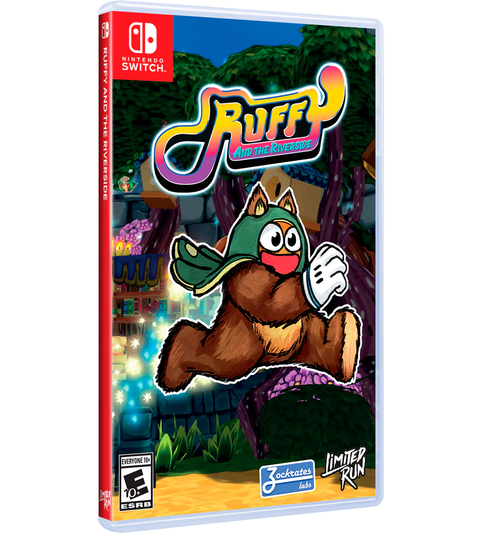 Carátula de Ruffy and the Riverside Limited Run (Import) para Switch (edición PAL España)