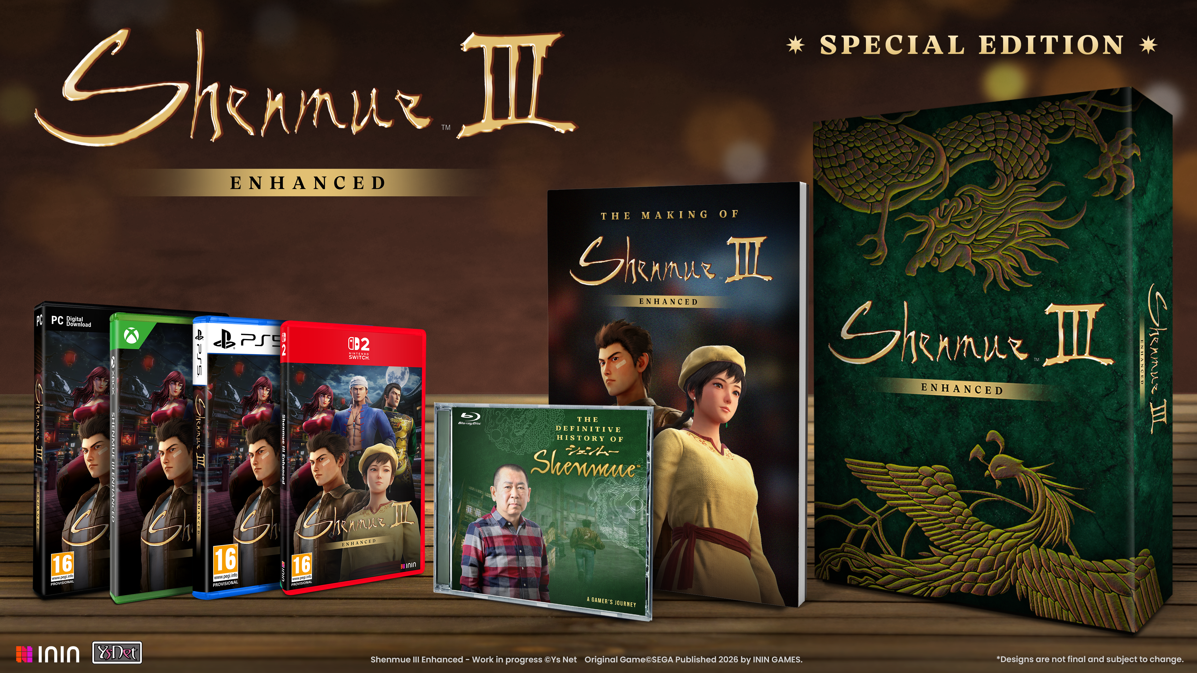 Shenmue III Enhanced Special Edition Xbox Series