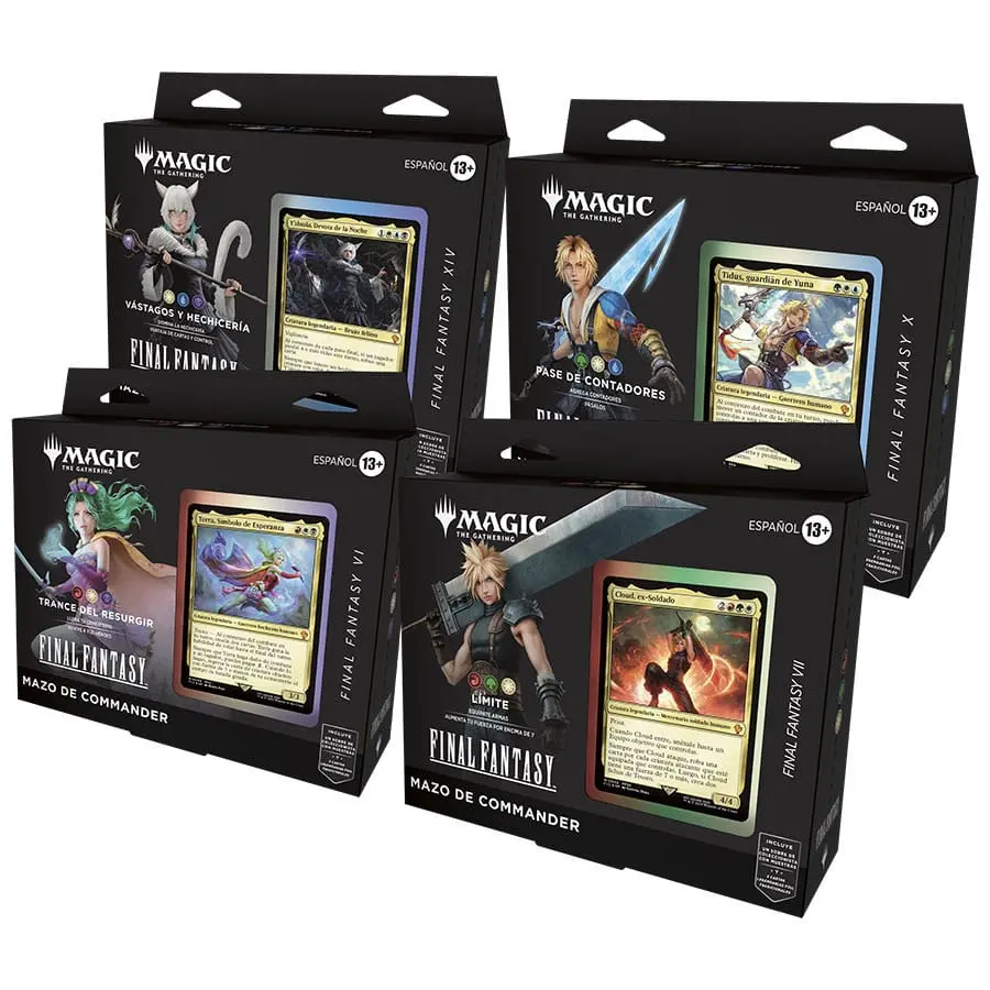 Cartas TCG Magic Final Fantasy Commander Deck Bundle