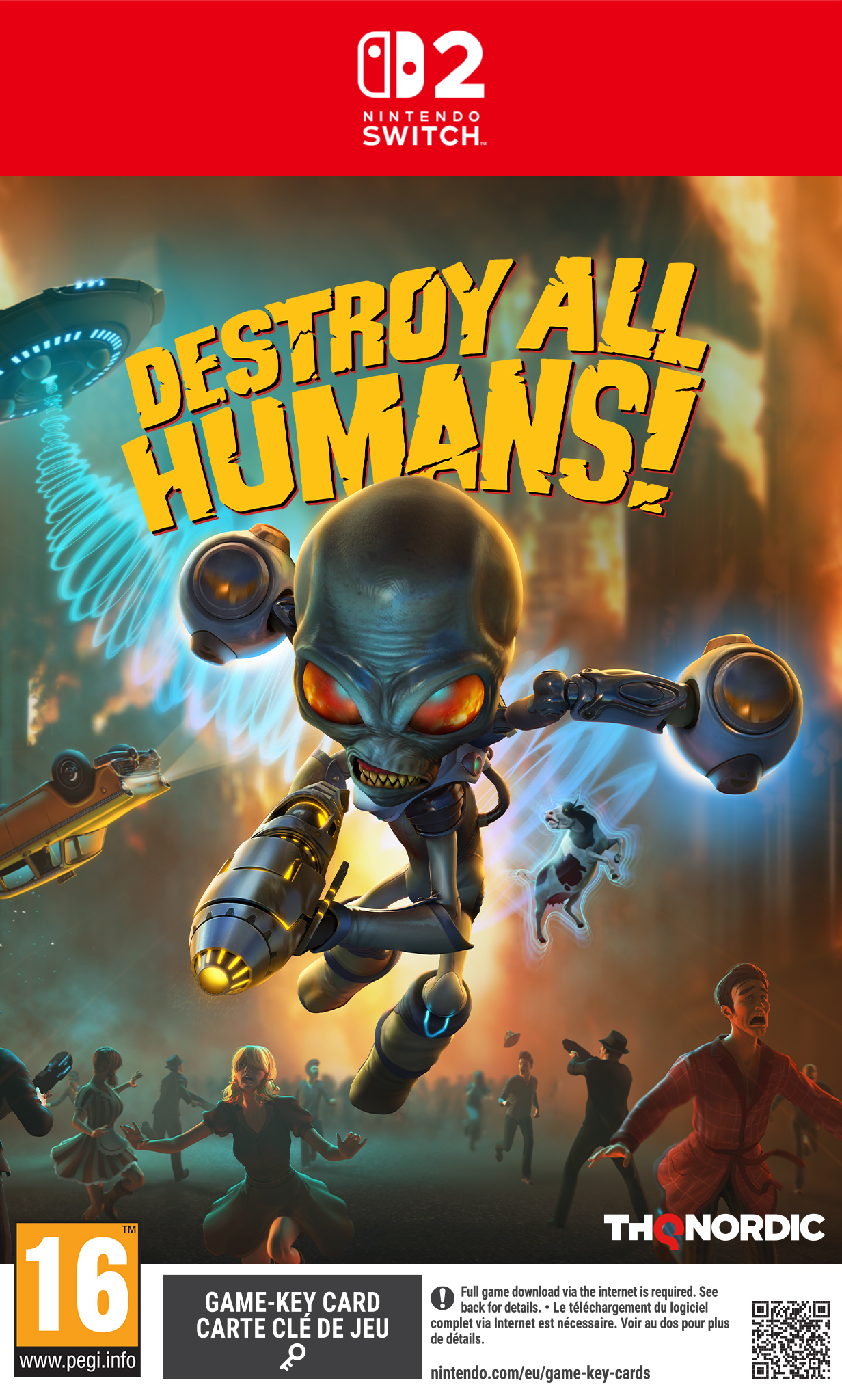 Destroy All Humans! Nintendo Switch 2
