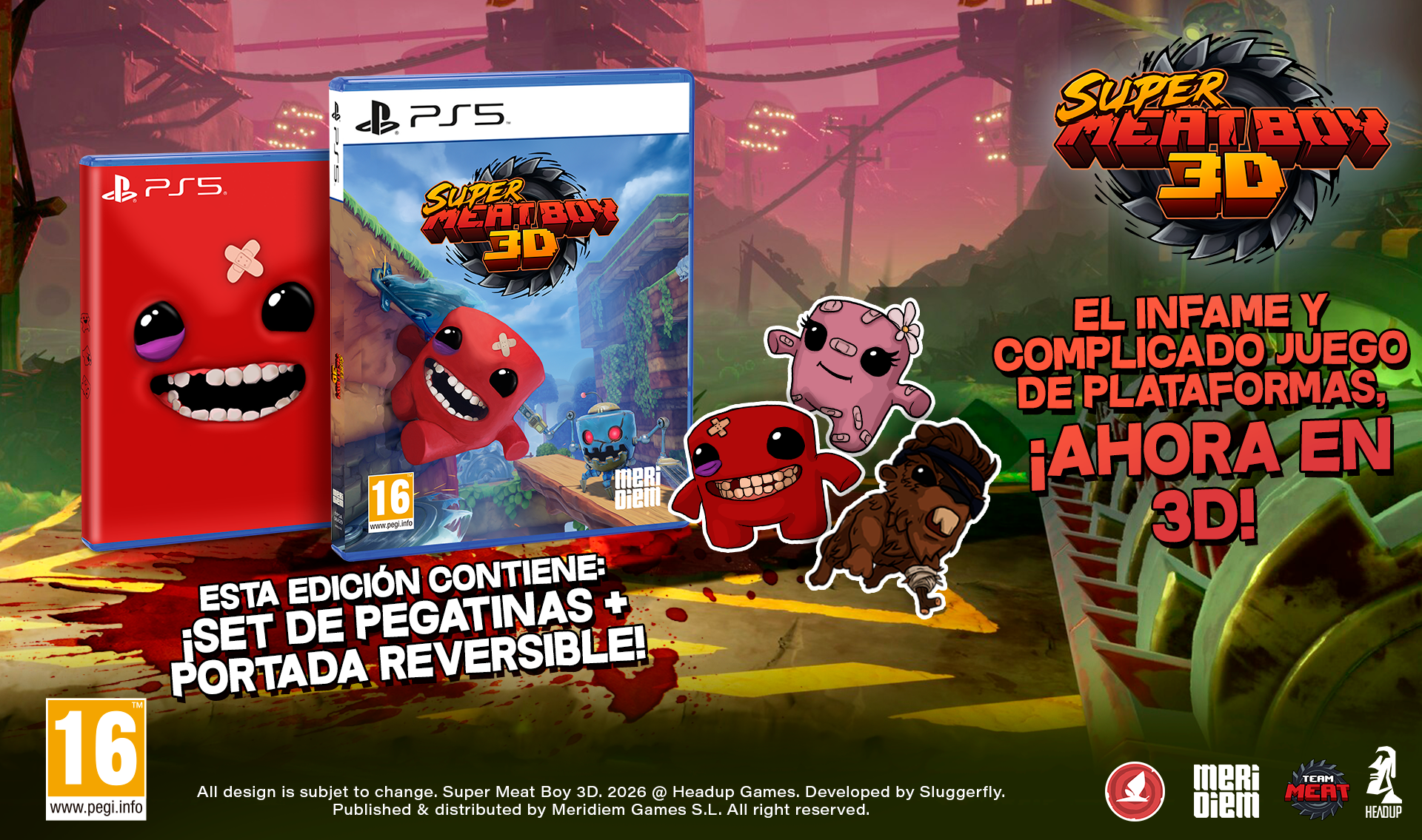 Super Meat Boy 3D Playstation 5