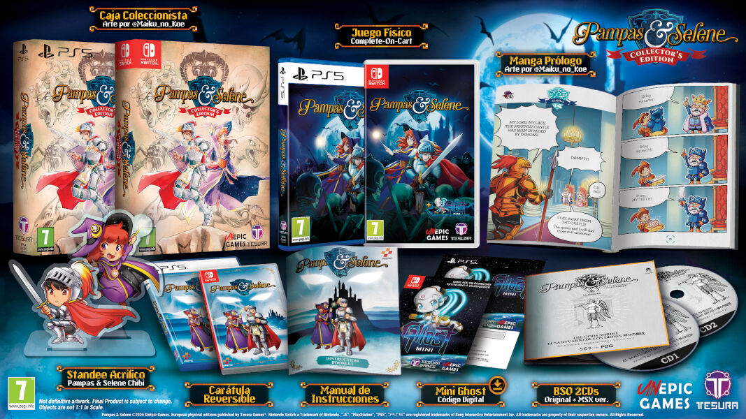 Pampas and Selene Collectors Edition Nintendo Switch