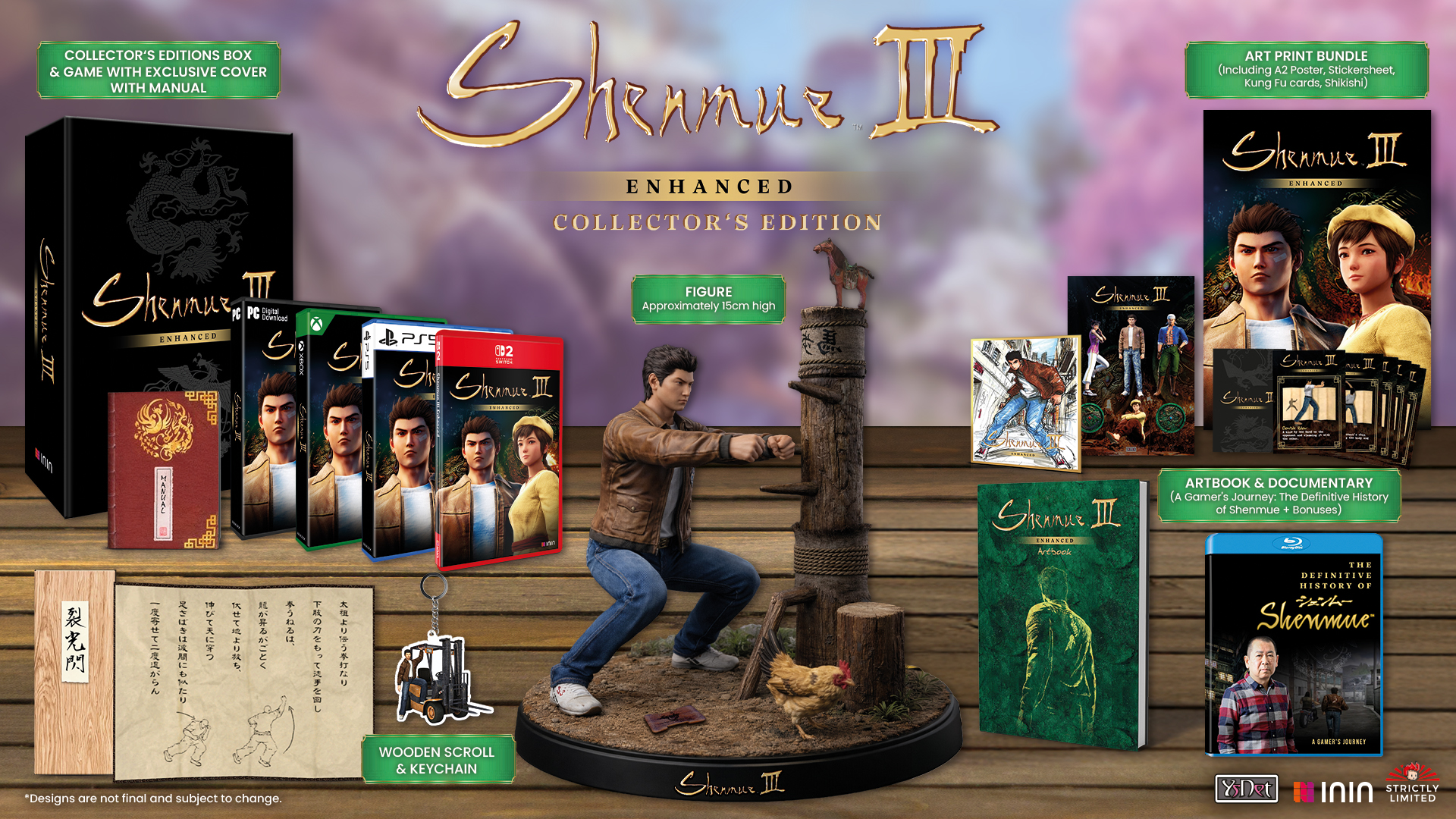 Shenmue III Enhanced Collectors Edition (Importacion) Playstation 5