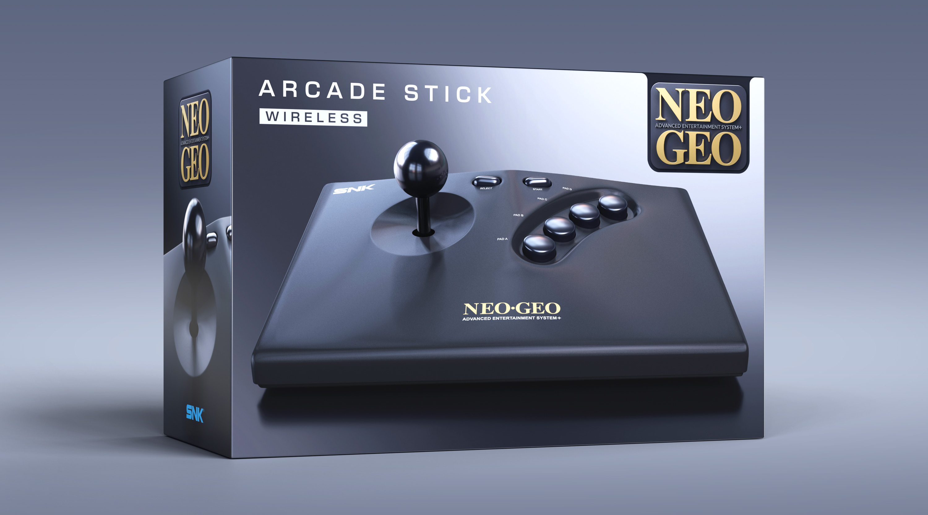 Joystick Arcade Inalámbrico NEOGEO AES+ Negro