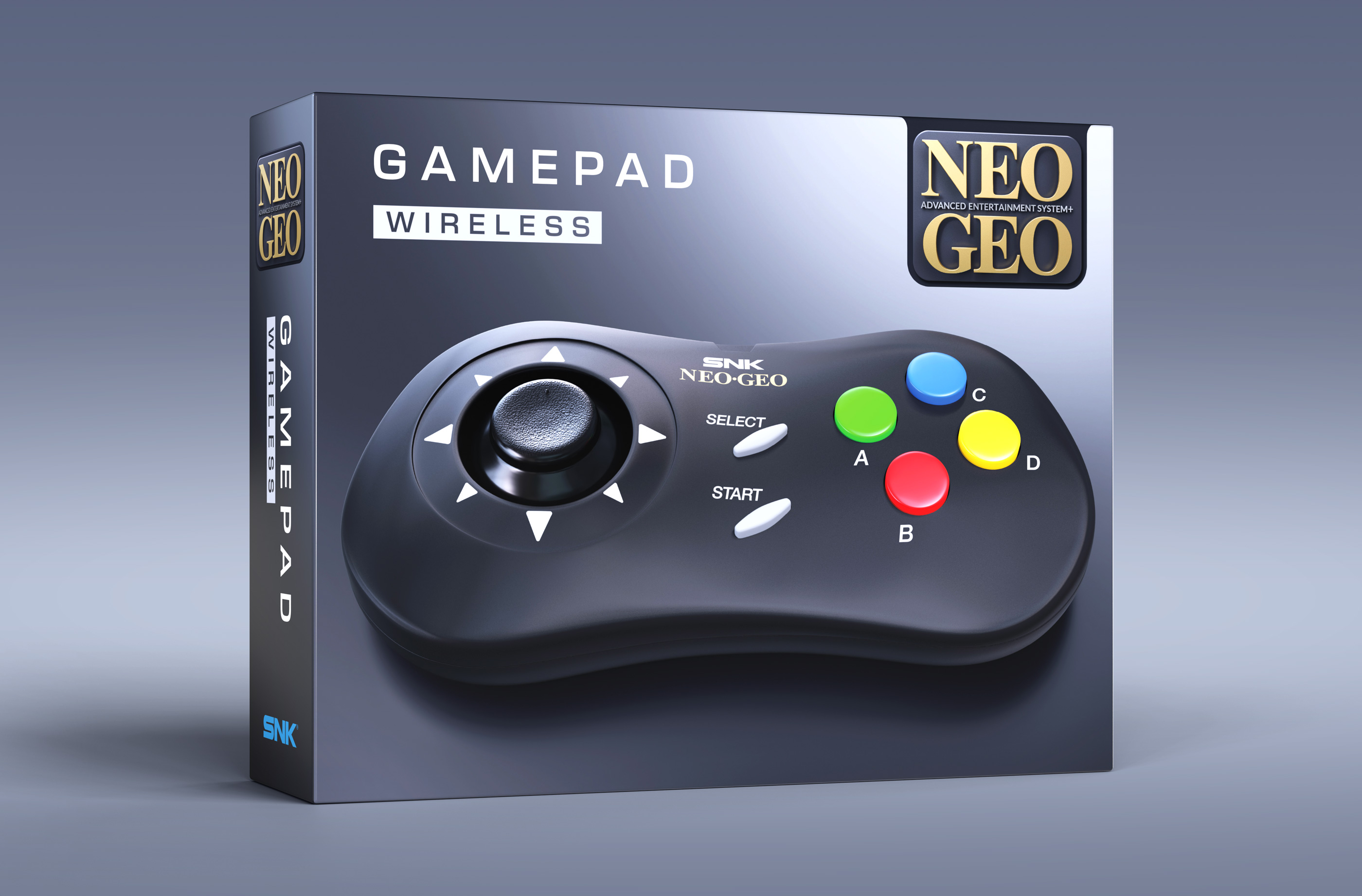 Mando Inalámbrico NEOGEO AES+ Negro