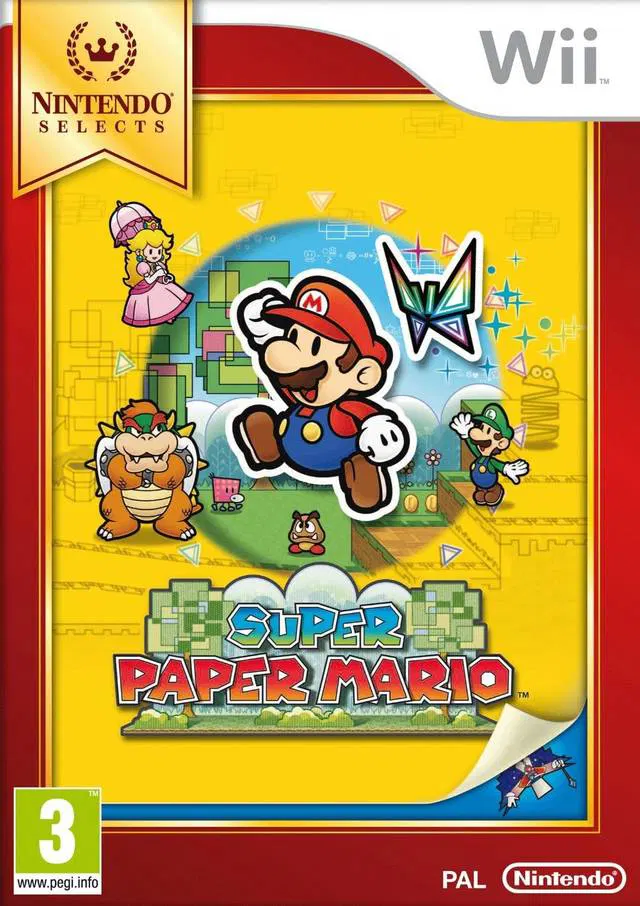 Super Paper Mario Nintendo Selects (Importacion UK)