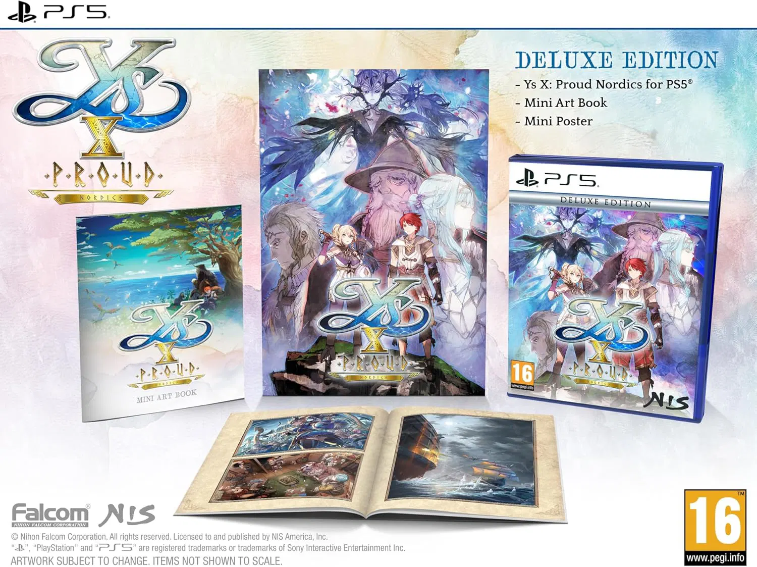 Ys X Proud Nordics Deluxe Edition (Importacion UK) Playstation 5