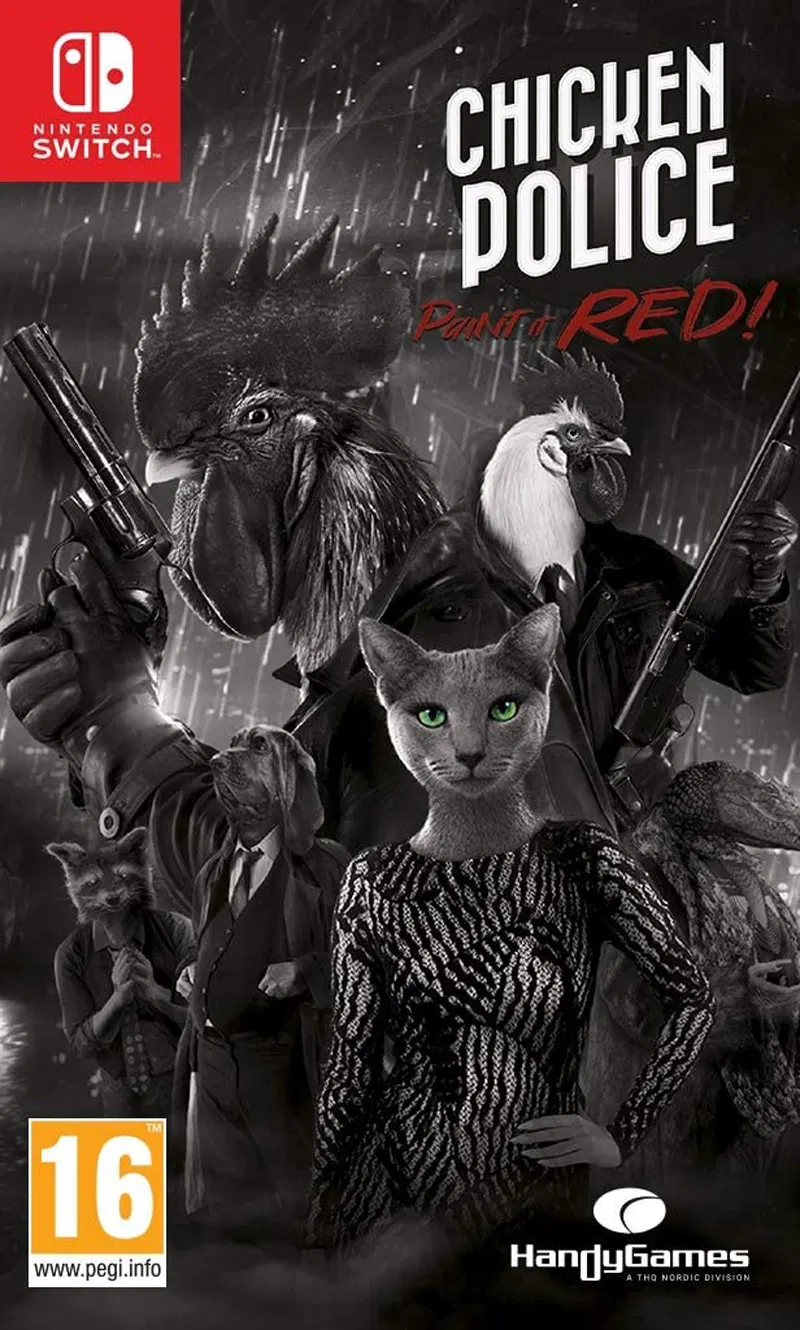 Chicken Police Paint it RED! Nintendo Switch