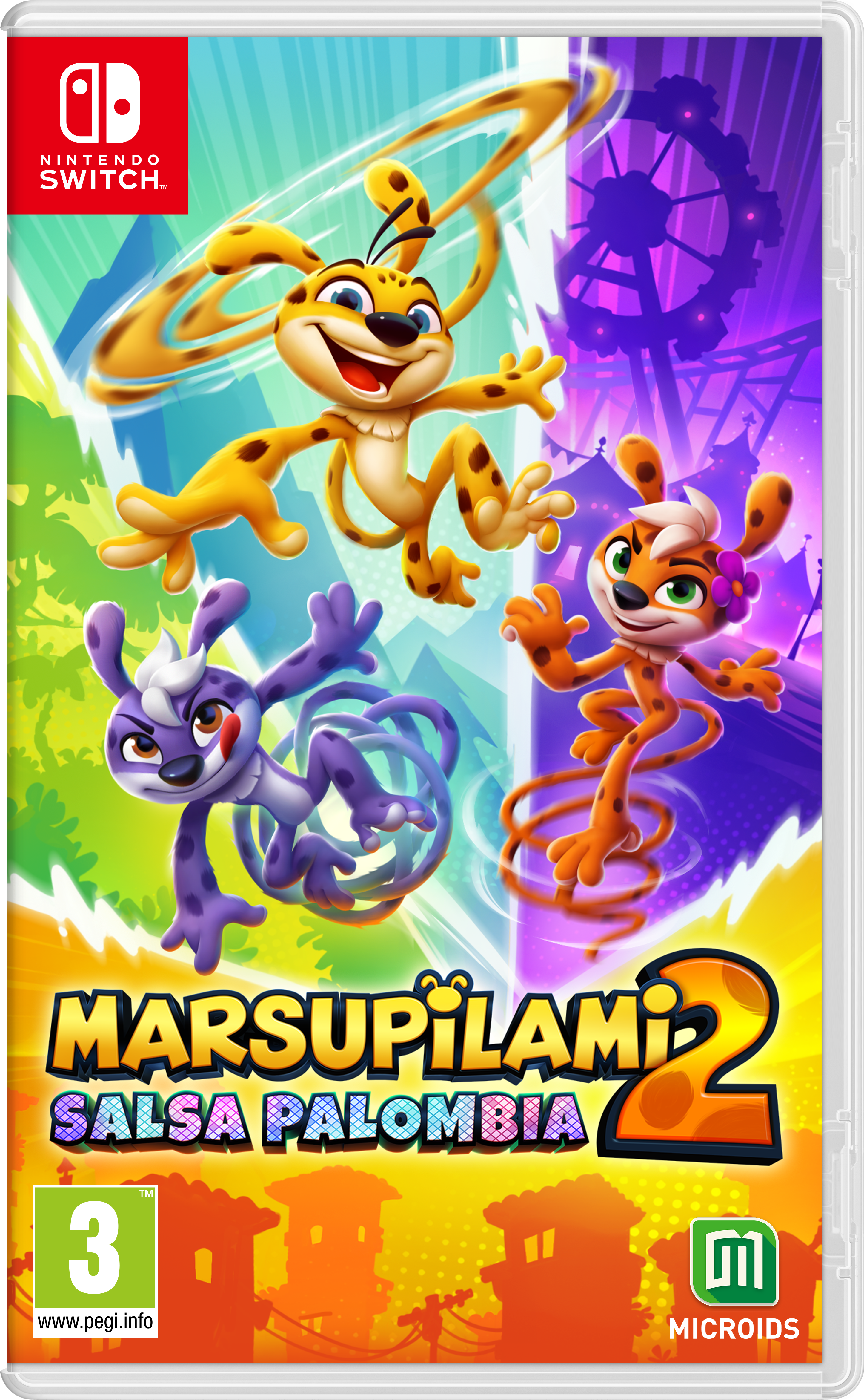 Marsupilami 2 Salsa Palombia Nintendo Switch