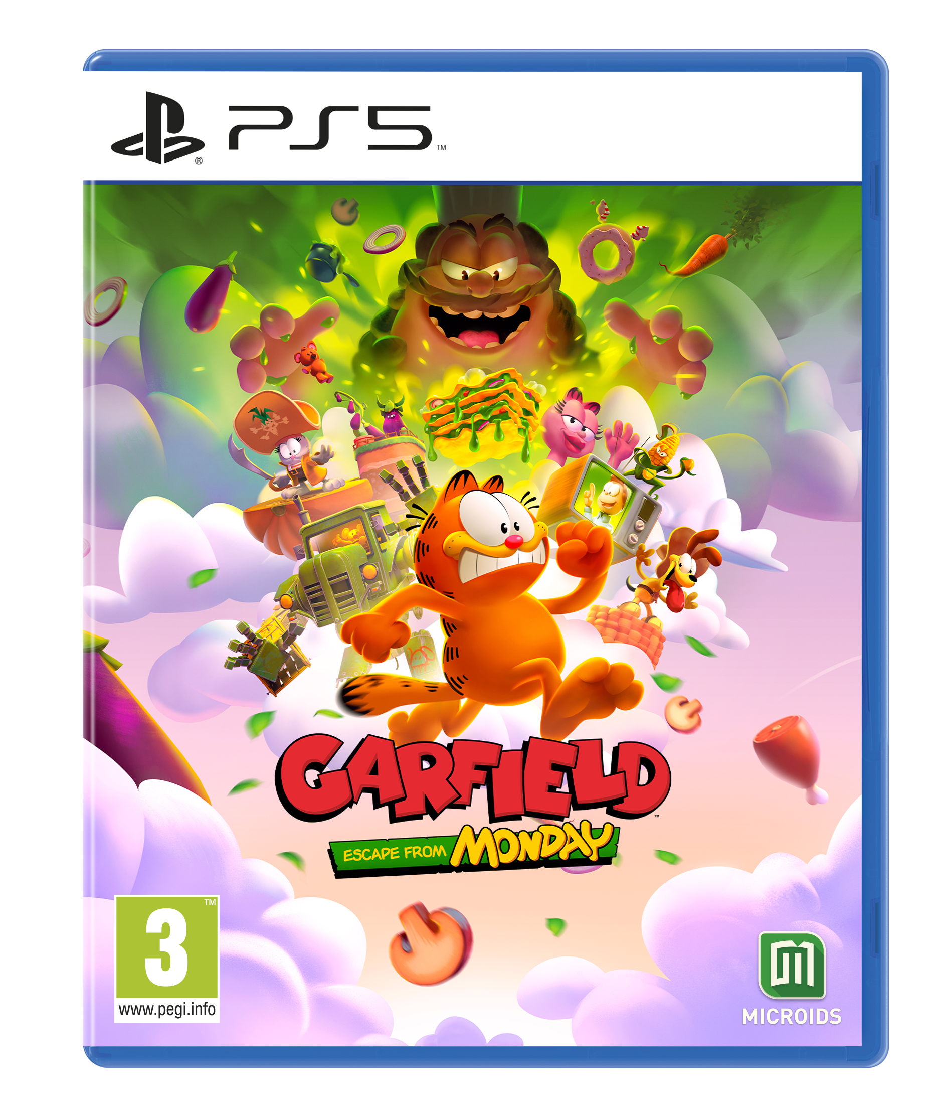 Garfield Escape From Monday Playstation 5