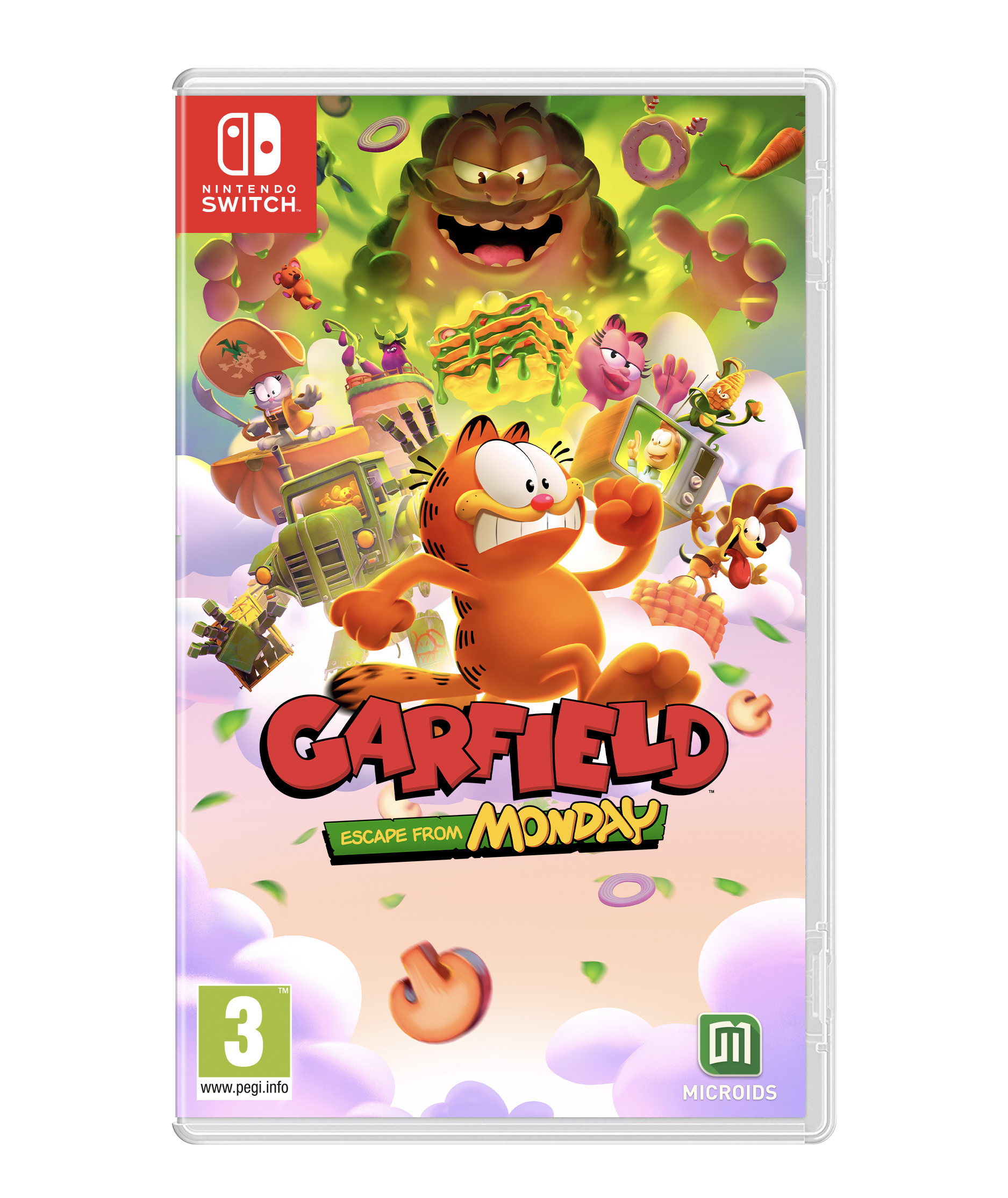 Garfield Escape From Monday Nintendo Switch